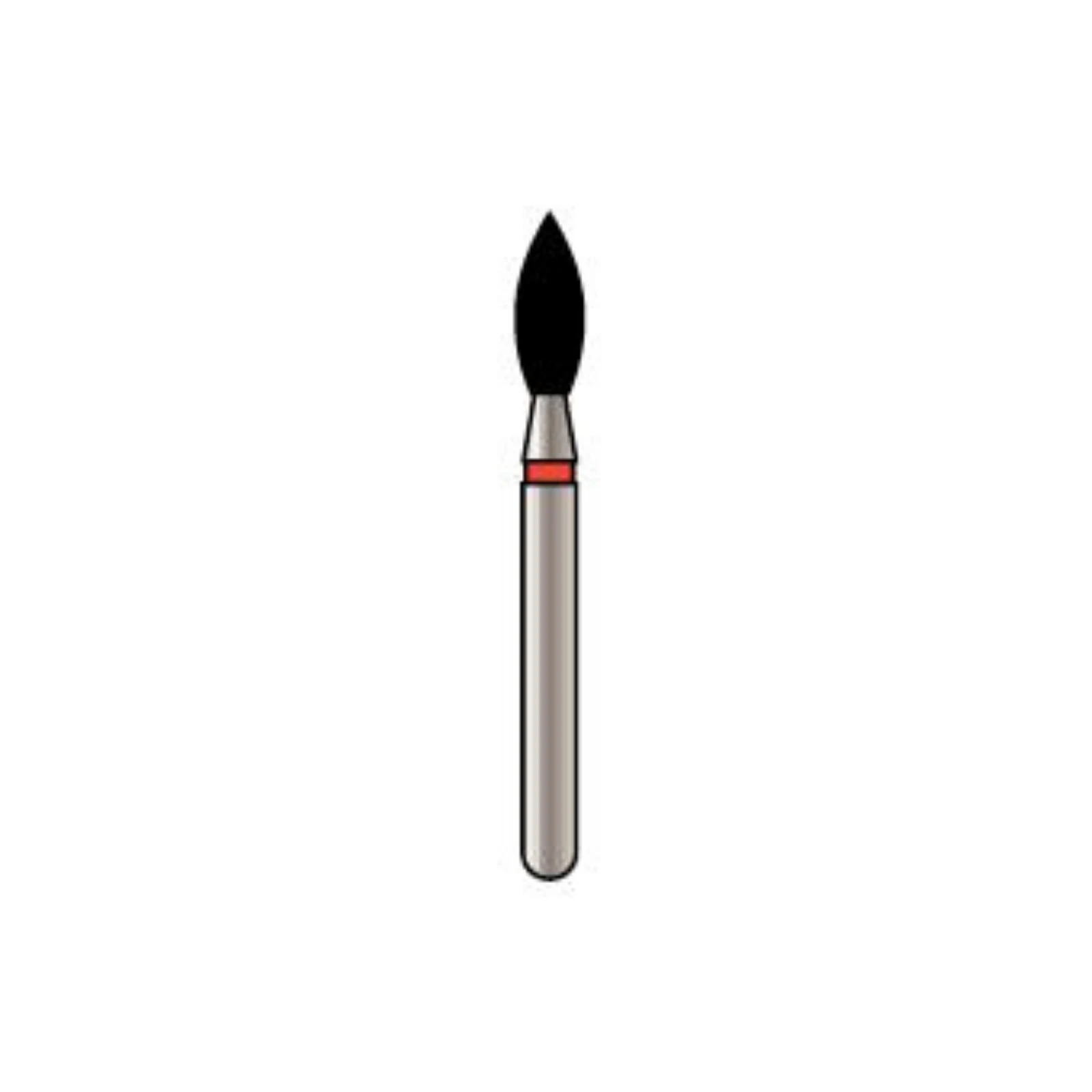 Alpen x1 Sterile Single-Use Diamond Burs, FG, Pointed Football, # 368, 2.0 mm, Coarse, Green, 25/Pk, X368C020 thumbnail 2