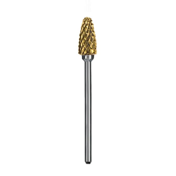 Dedeco Goldies Carbide Bur, HP, Cross Cut, Coarse Cut, #84-T/XC, 3/32" (2.35mm) Shank, 1/Pk, 8201 thumbnail 3