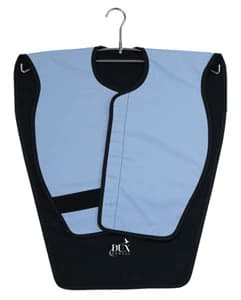 Kerr TotalCare Lead-Free Panoramic Poncho X-Ray Apron, Adult, Charcoal, 31390 - .X-RAY APRONS PANO PONCHO ADULT LEADFREE CHARC - Image 1
