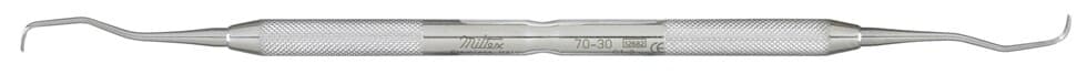 Miltex Gracey Curette #1/2 Double Ended, Dental Scaling Instrument - Curette Gracey #1/2 DE - Image 1
