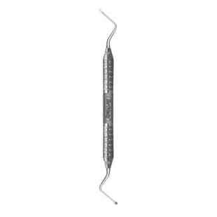 Curette Miller DE Surgical 8 #6 Handle, Satin Steel, Hu-Friedy, 619973 thumbnail 2