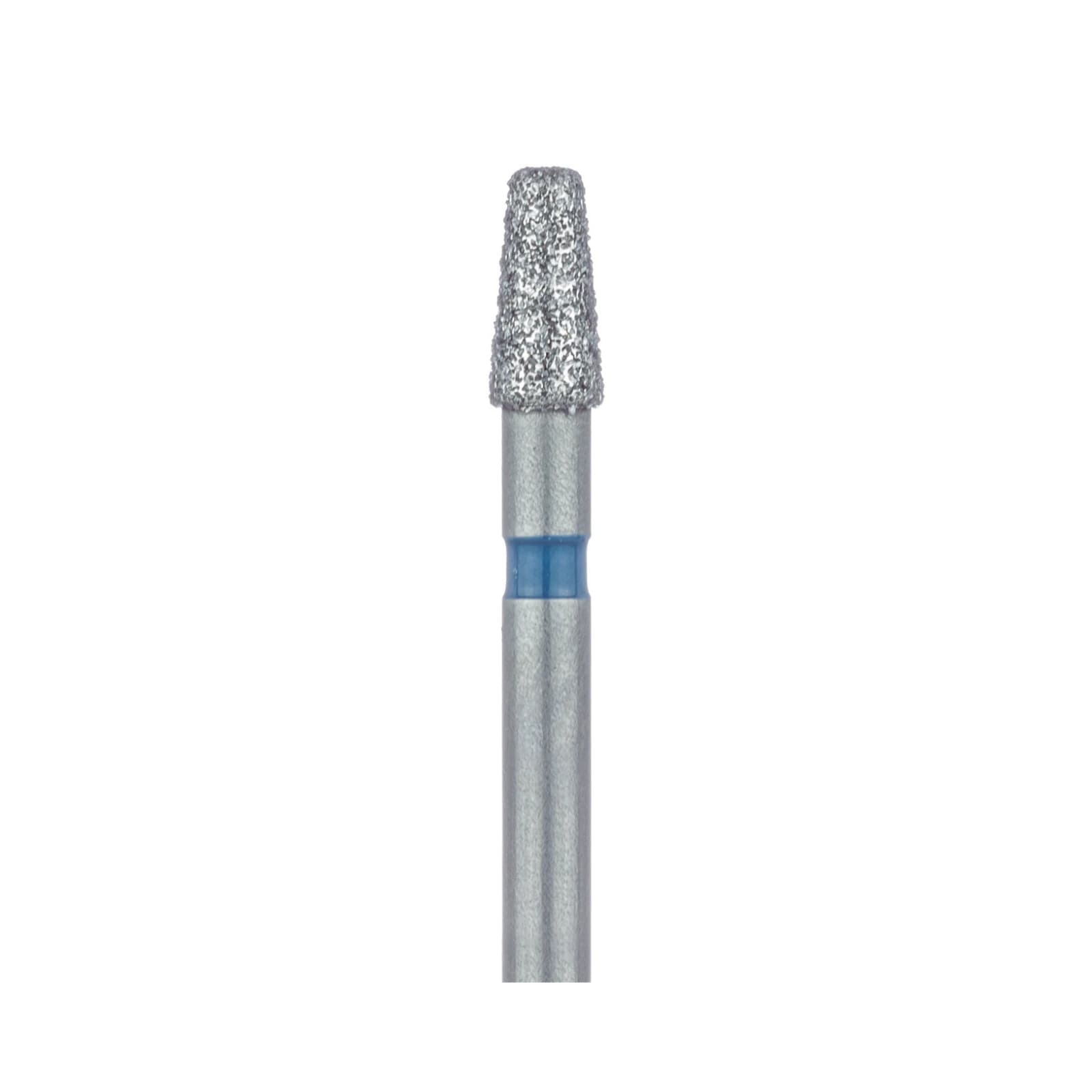 Meisinger Multi-Use Diamond Bur, FG, Tapered Round Edge, #845R, 2.1 mm, Medium Grit, Blue Ring, 5/Pk, 845R-021-FG thumbnail 4