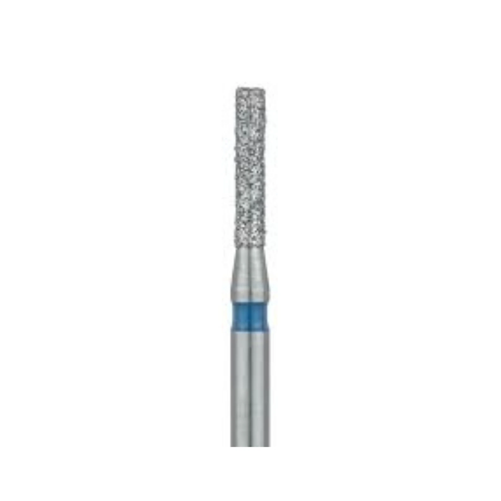 Meisinger 837G-018-FG Coarse Diamond Bur, Long Cylinder, Flat End, Friction Grip, 1.8 mm Diameter, 6.0 mm Head Length, Green Ring, 5/Pack thumbnail 3
