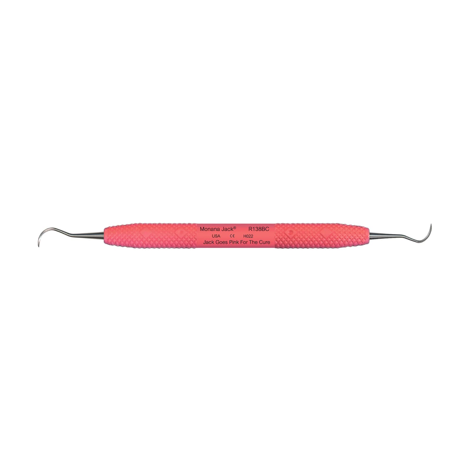 PDT Montana Jack Pink Sickle Scaler, Double-Ended, R138BC thumbnail 7