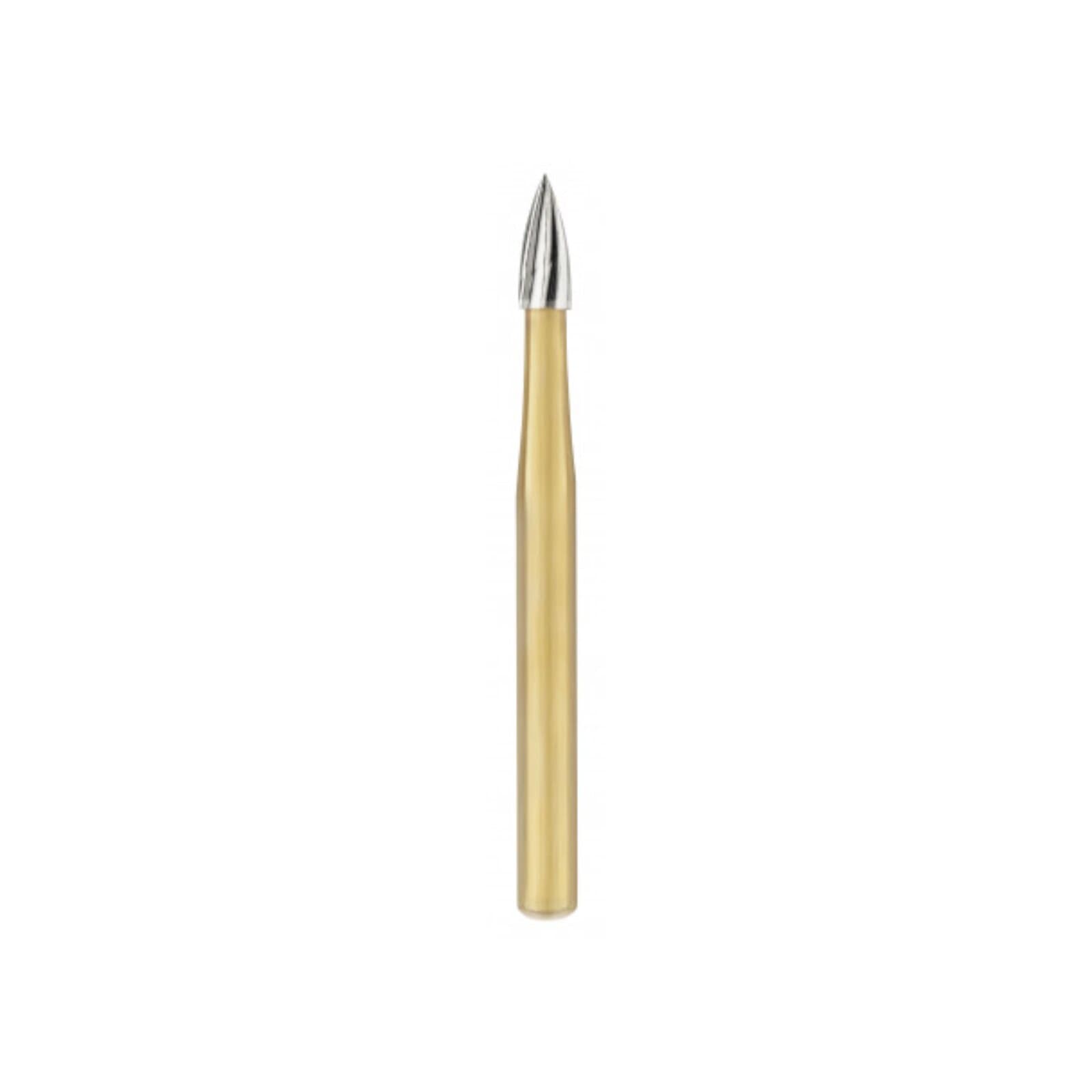 SS White 12-Blade Trimming & Finishing Carbide Bur, FG, Flame, #7104, 5/Pk, 15091-5 thumbnail 7