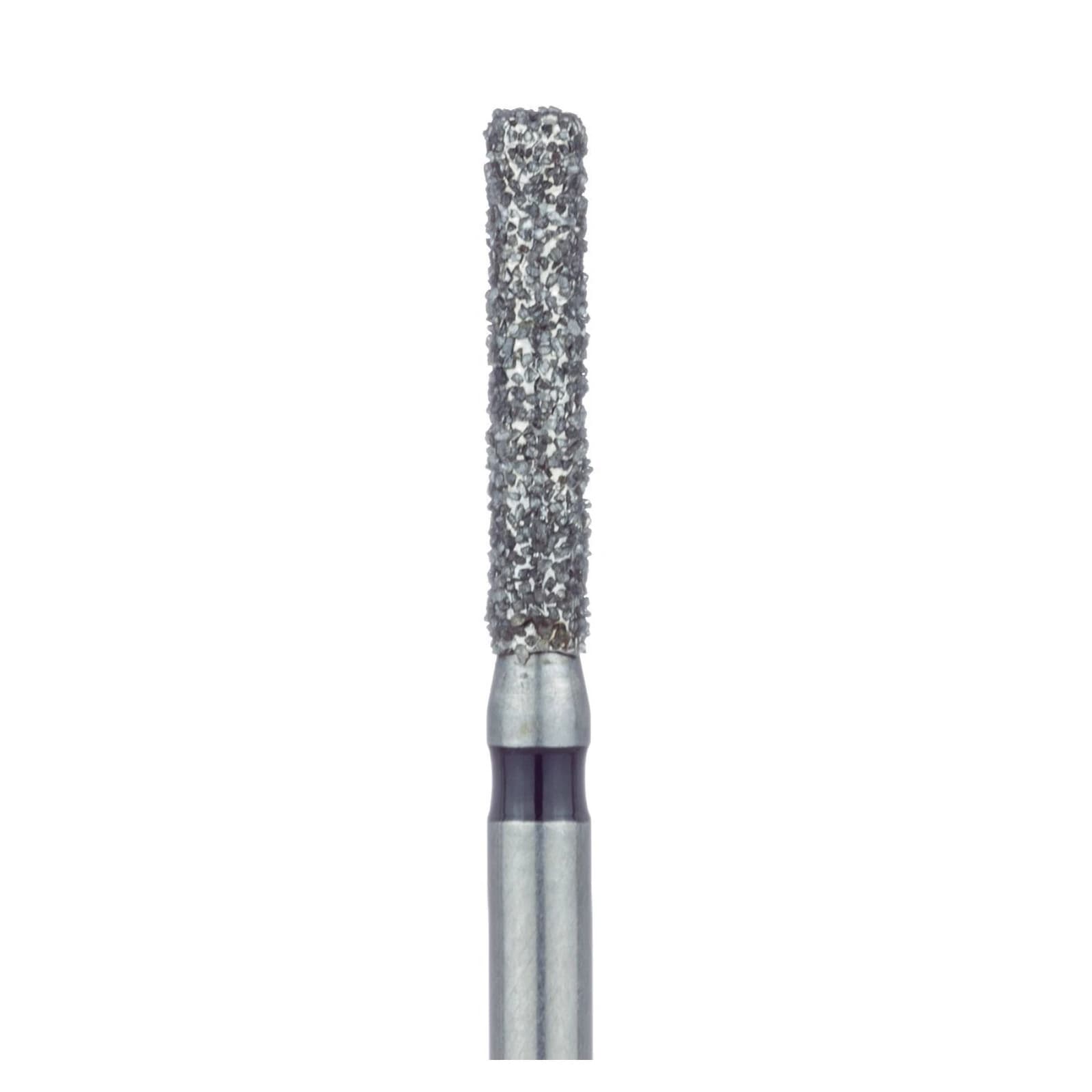 Meisinger 842H-016-FG Diamond Bur, Super Coarse, Black Ring, Cylinder with Round End, Friction Grip, 1.6 mm Head Diameter, 8.0 mm Head Length, 5/Pkg thumbnail 3