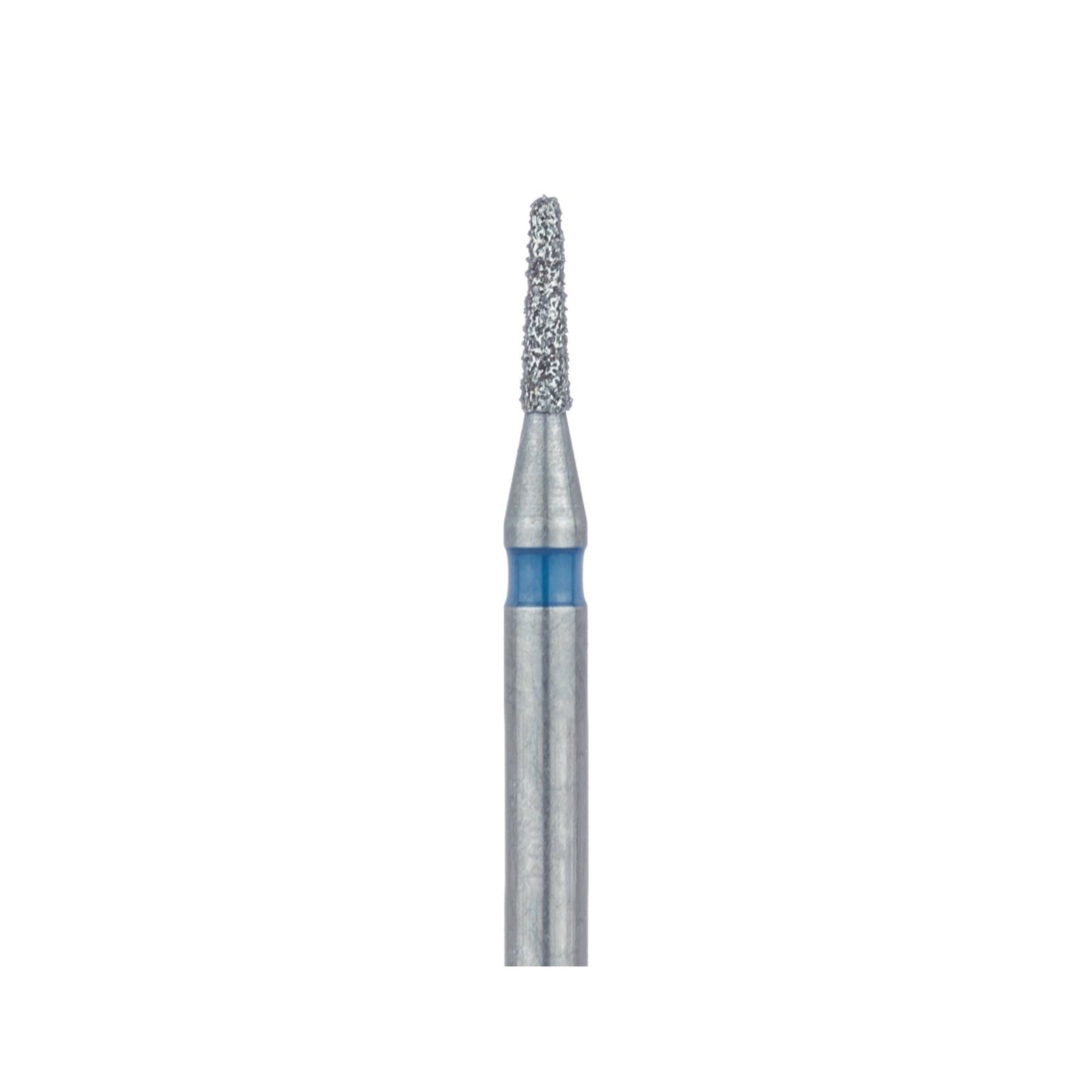 Meisinger Diamond Bur, FG, Medium Grit (Blue), Flat-End Tapered, 845-010, 1.0 mm Head, 5/Pack thumbnail 3