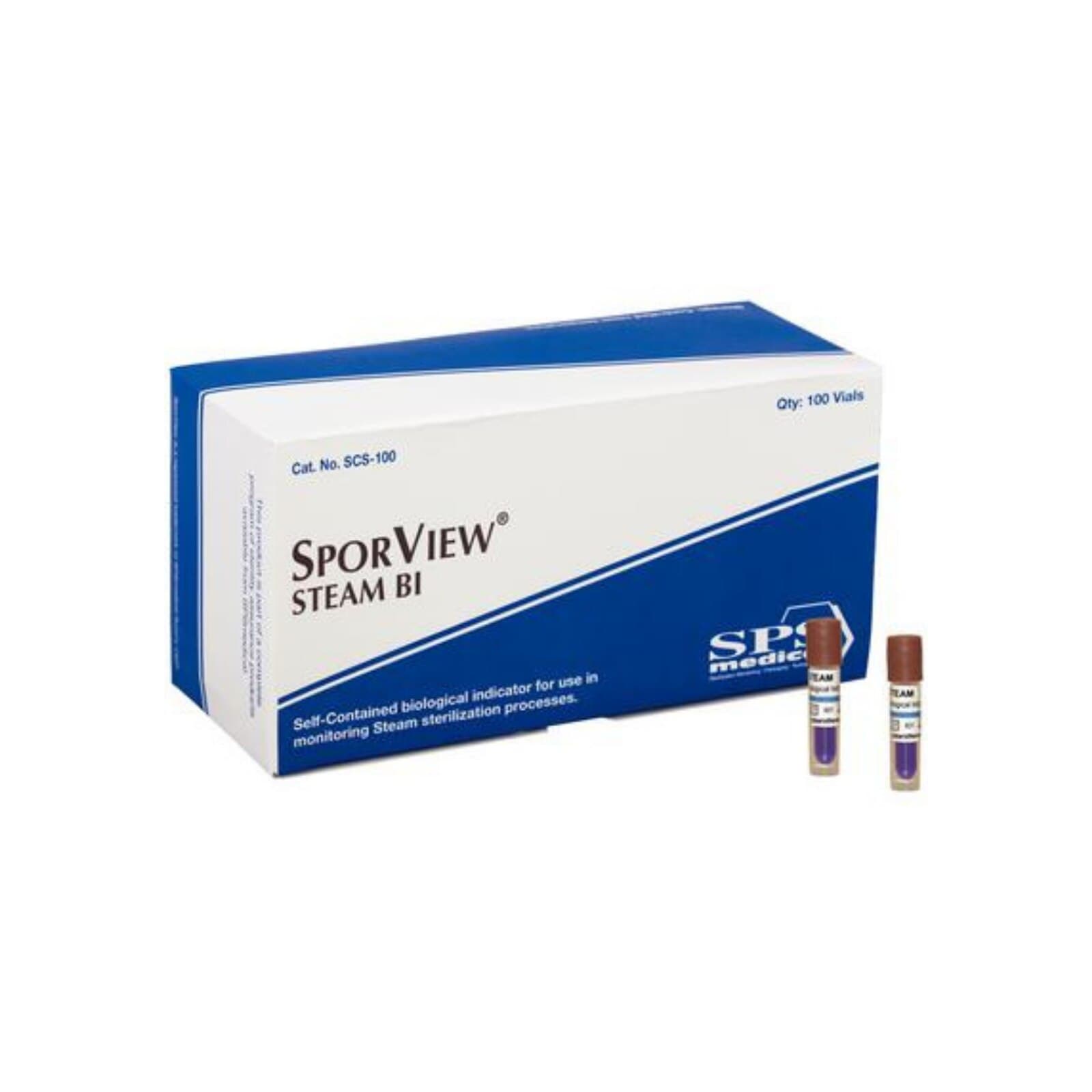 Crosstex SporView Self-Contained Steam Biological Indicator, SK-115 thumbnail 3