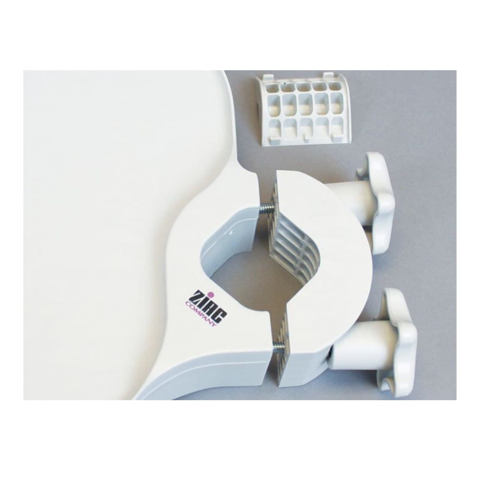 Zirc E-Z Access Shelf Adapter, Beige, Fits 1-3/8" to 2-3/4" Posts, 20Z422G thumbnail 4
