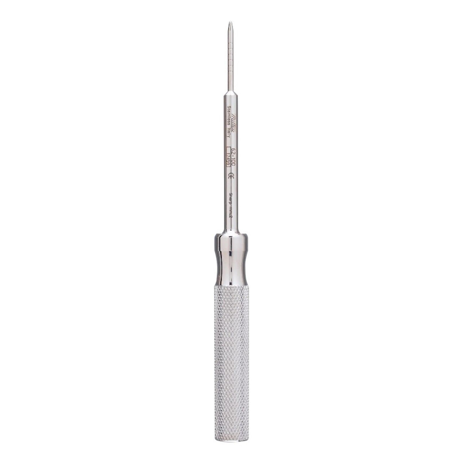 Miltex Progressive Osteotome, 6" Concave, 1.9mm Wide, Stainless Steel - Progressive Osteotome 6" Concave 1.9mm Wide - Image 1