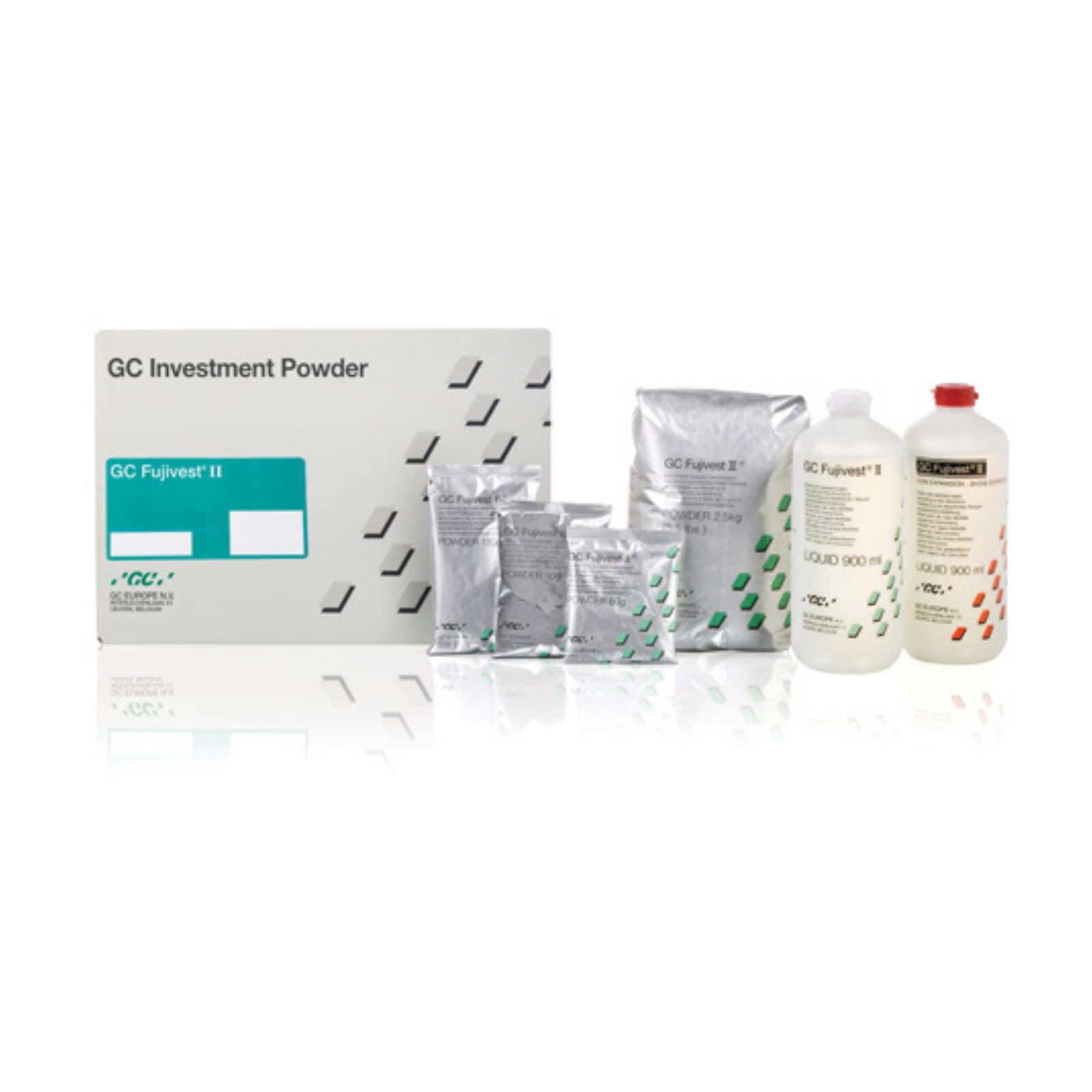 GC Fujivest II Phosphate-Bonded Investment Powder, 90 g Packets, 67/Box thumbnail 5