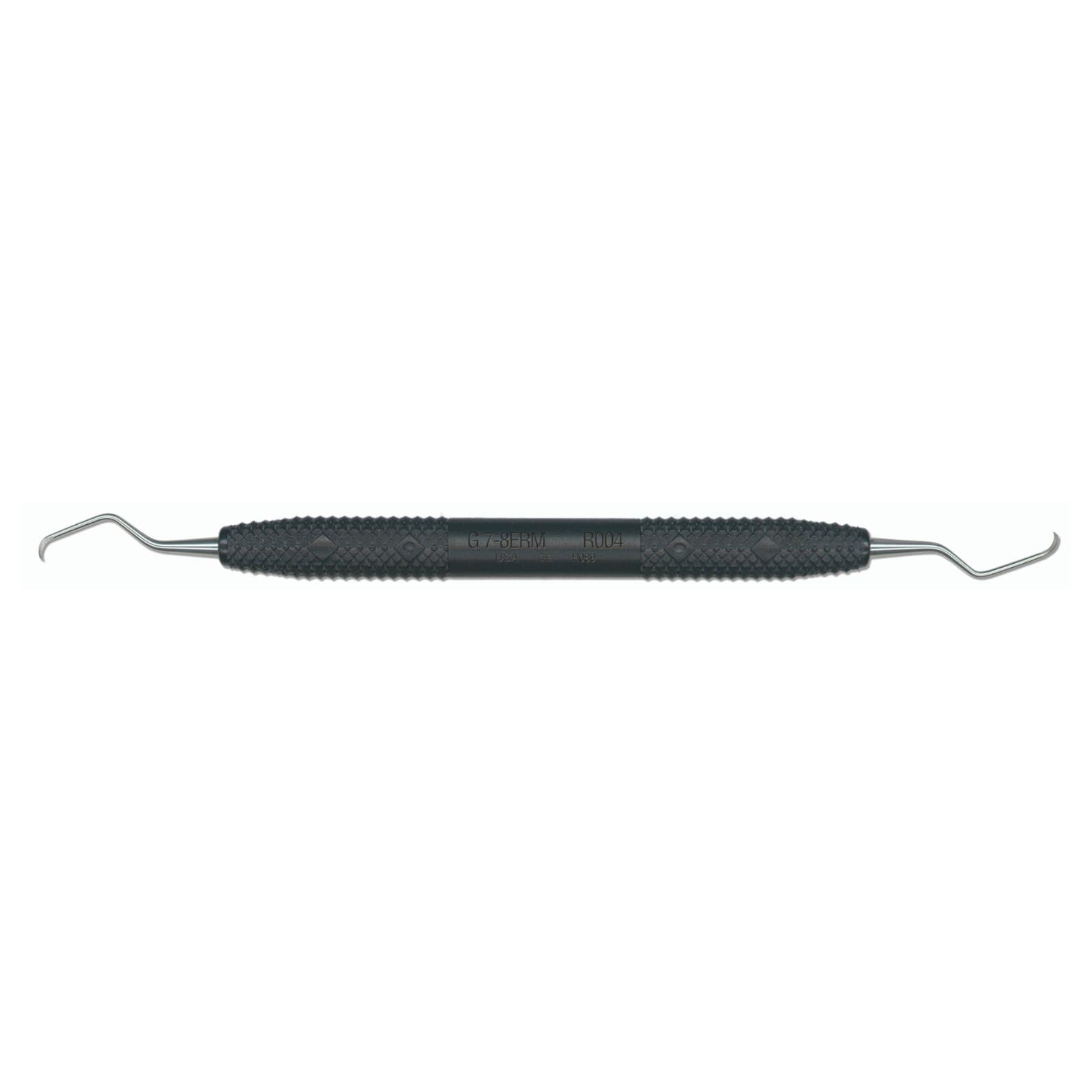 PDT Cruise Amazing Gracey 7/8 Extended Reach Mini Curette, Double End, Black Resin Handle, R004 thumbnail 2