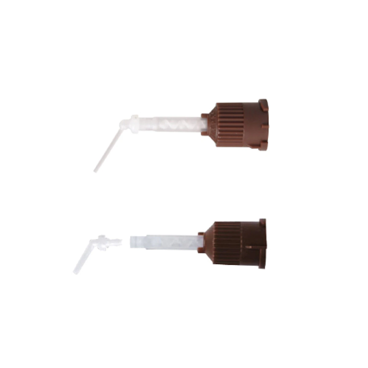 Defend T-Mixer 1:1 Core Material Mixing Tips with Intra-Oral Tips, Brown, 25/Pk, VP-8165T thumbnail 2
