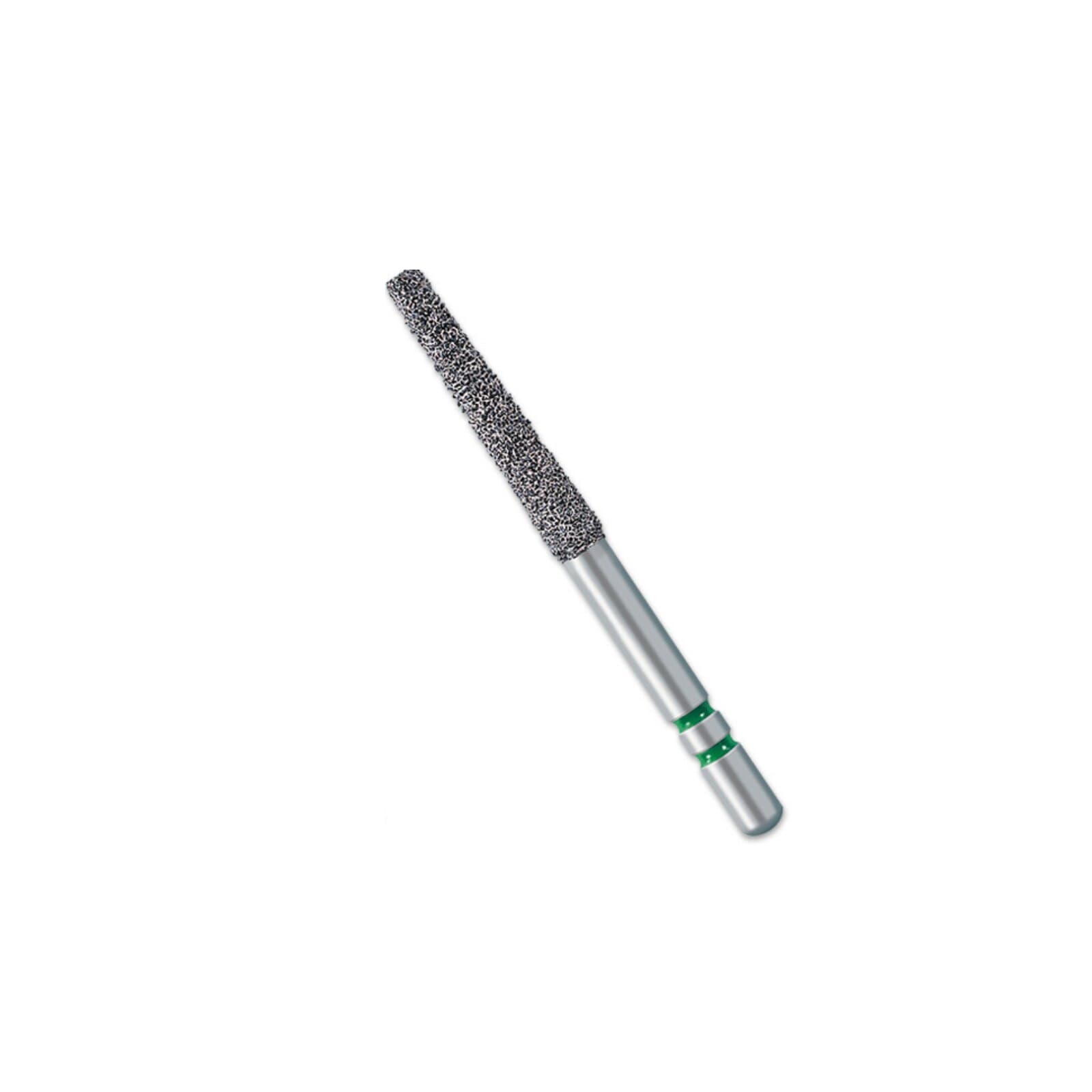 Two Striper Diamond Bur, FG, KR Taper Flat End, 722.8 KR, Coarse, Green, 1.5 mm Major/1.0 mm Minor Diameter, 8.0 mm Length, 5/Pk, 2015360 thumbnail 7