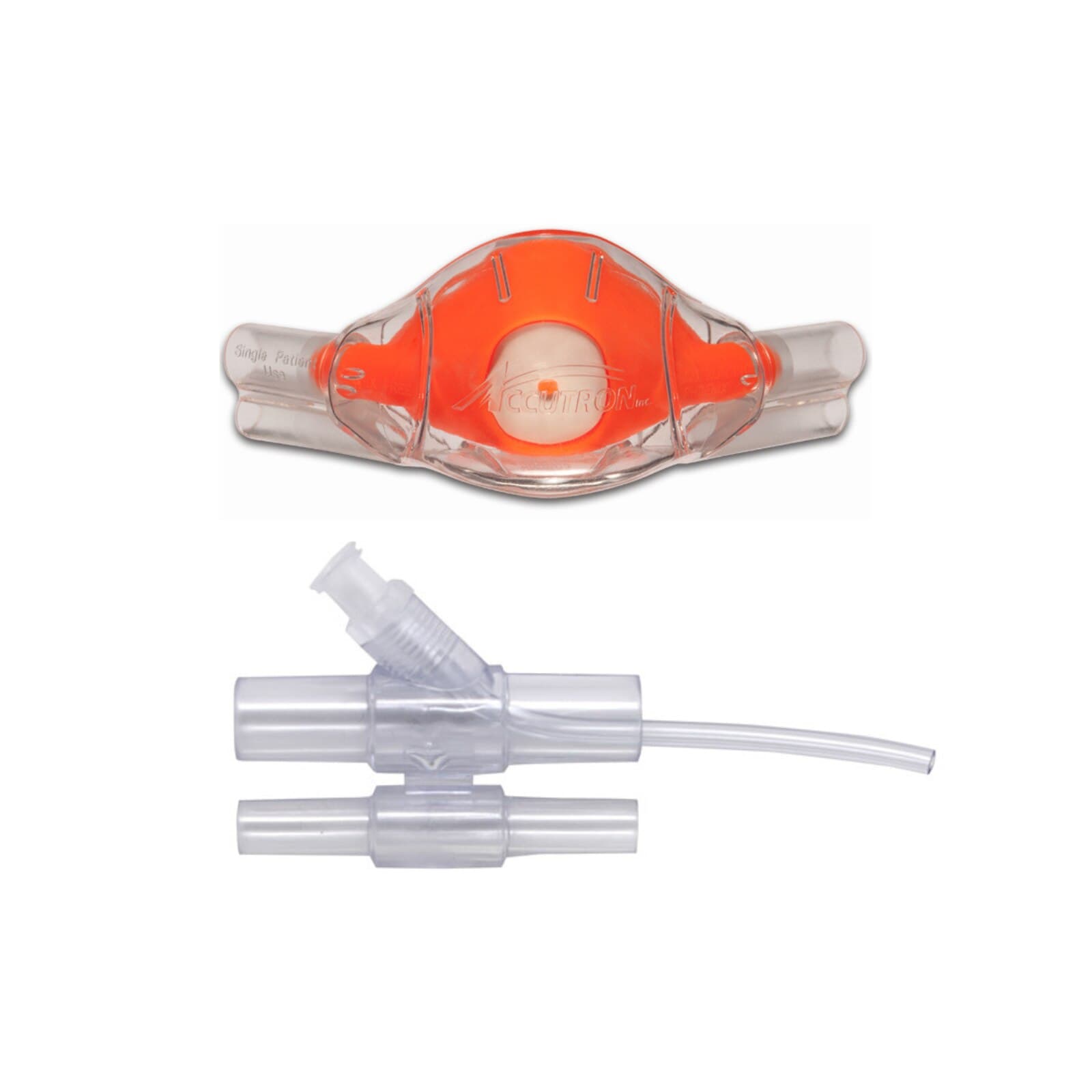 ClearView Nasal Mask and Capnography Bundle, Adult, Outlaw Orange, 12/Pk, 33035-10-CAP thumbnail 2
