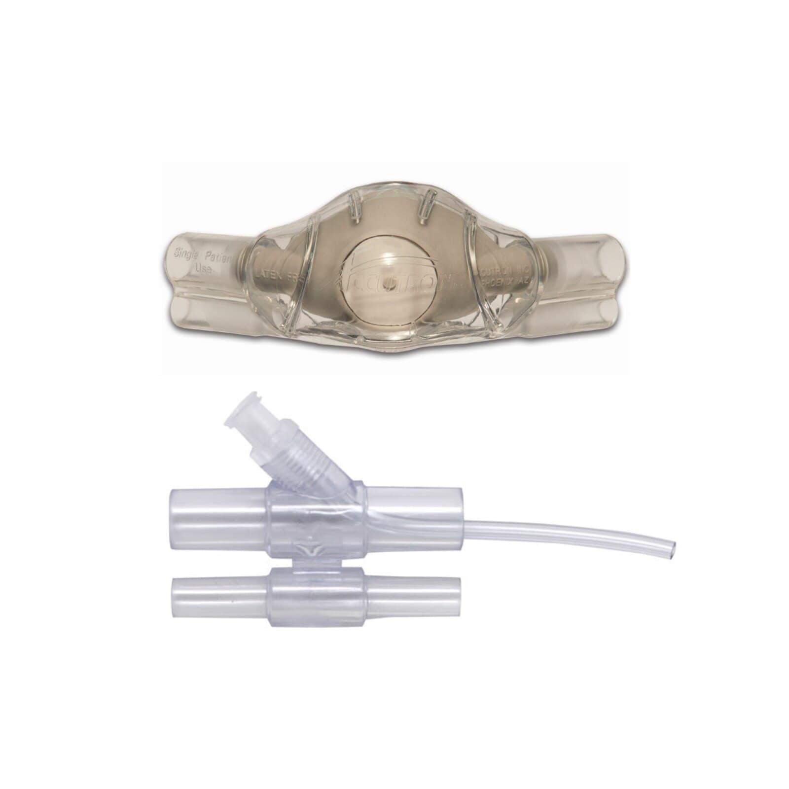 ClearView™ Nasal Mask and Capnography Bundle, Pediatric, Unscented, Grey, 12/Box, 33037-9-CAP thumbnail 3