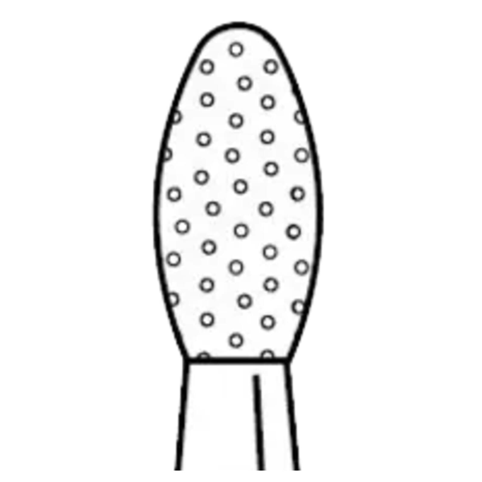 Two Striper Diamond Bur, FG, KS System Egg, #287.4, Coarse, Green, 2.3 mm, 5/Pk, 2015981 thumbnail 7