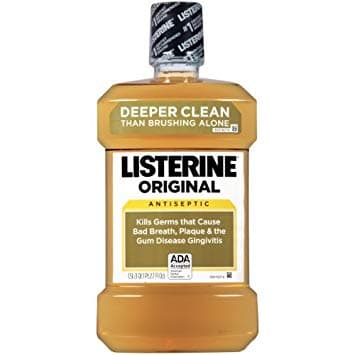 Listerine Original Antiseptic Mouthwash, 1.5L Bottle - Listerine Original Mouthwash 1.5L - Image 1