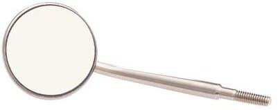 Crystal HD Stainless-Steel Mouth Mirror Head, Cone Socket, #4 (22mm), 12/Pk, 50R380 thumbnail 7