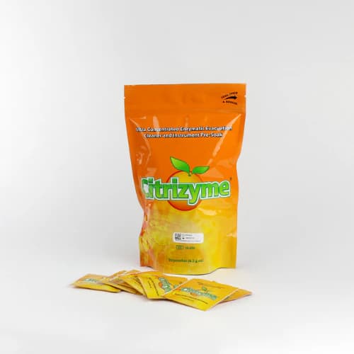 Citrizyme Ultra Concentrated Enzymatic Evacuation System Cleaner, Unit-Dose Powder Packets, Citrus Scent, 4.2 g, 50/Pk, 15-260 thumbnail 4