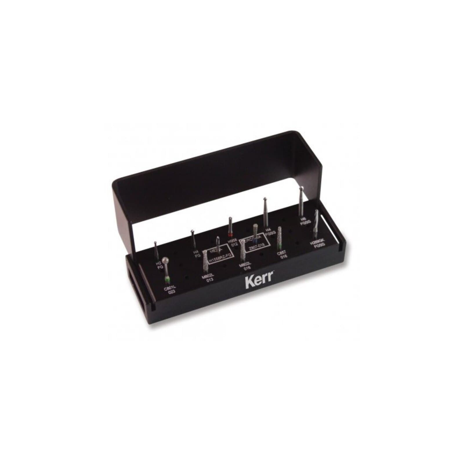 LA Axxess Endo Bur Kit, Complete Set with Diamond and Carbide Burs, Line Angle Instruments, 815-1400 thumbnail 2