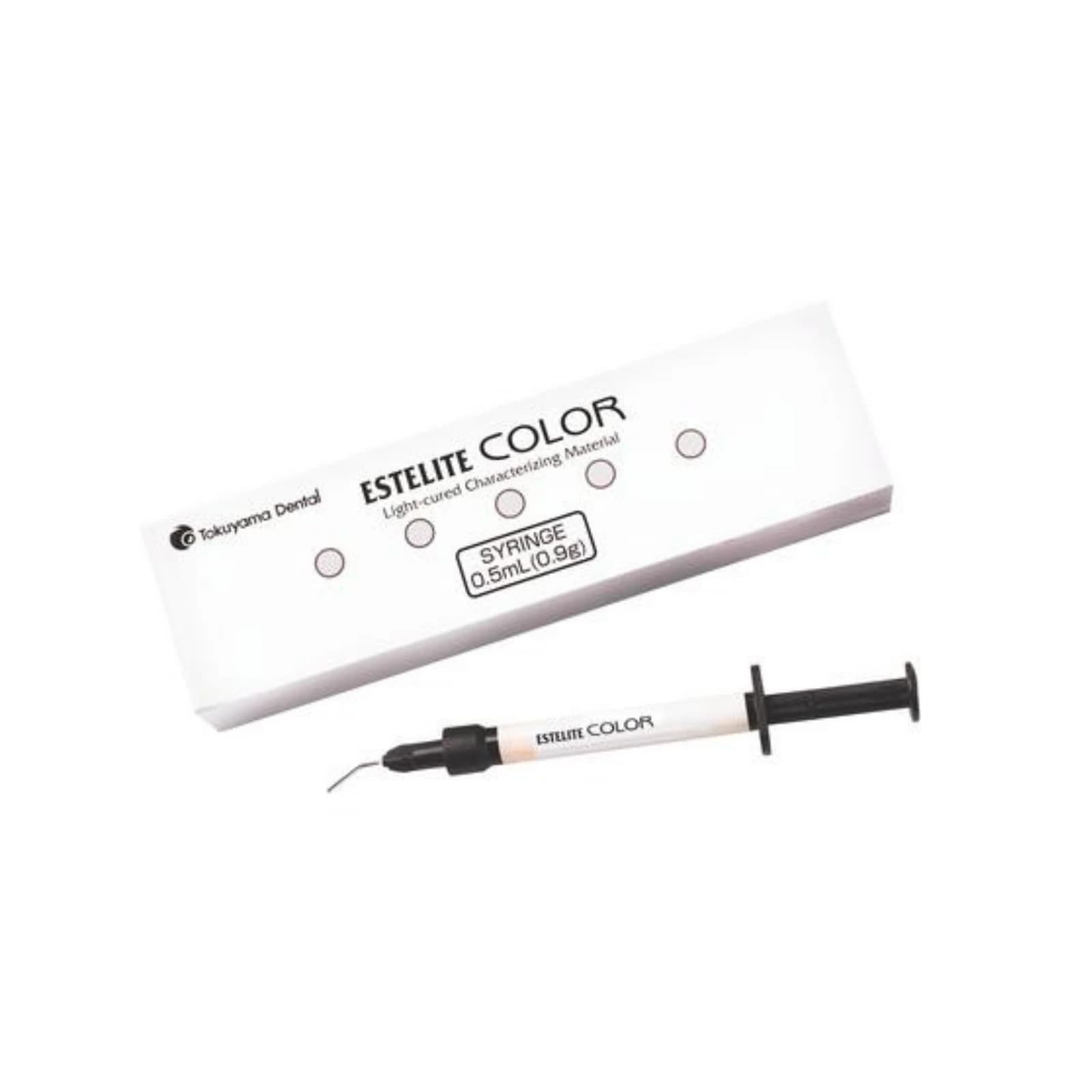 Estelite Color Light-Cured Tint, Dark Brown, 0.9g Syringe Refill - Estelite Color (Dark Brown) 0.9g - Image 1