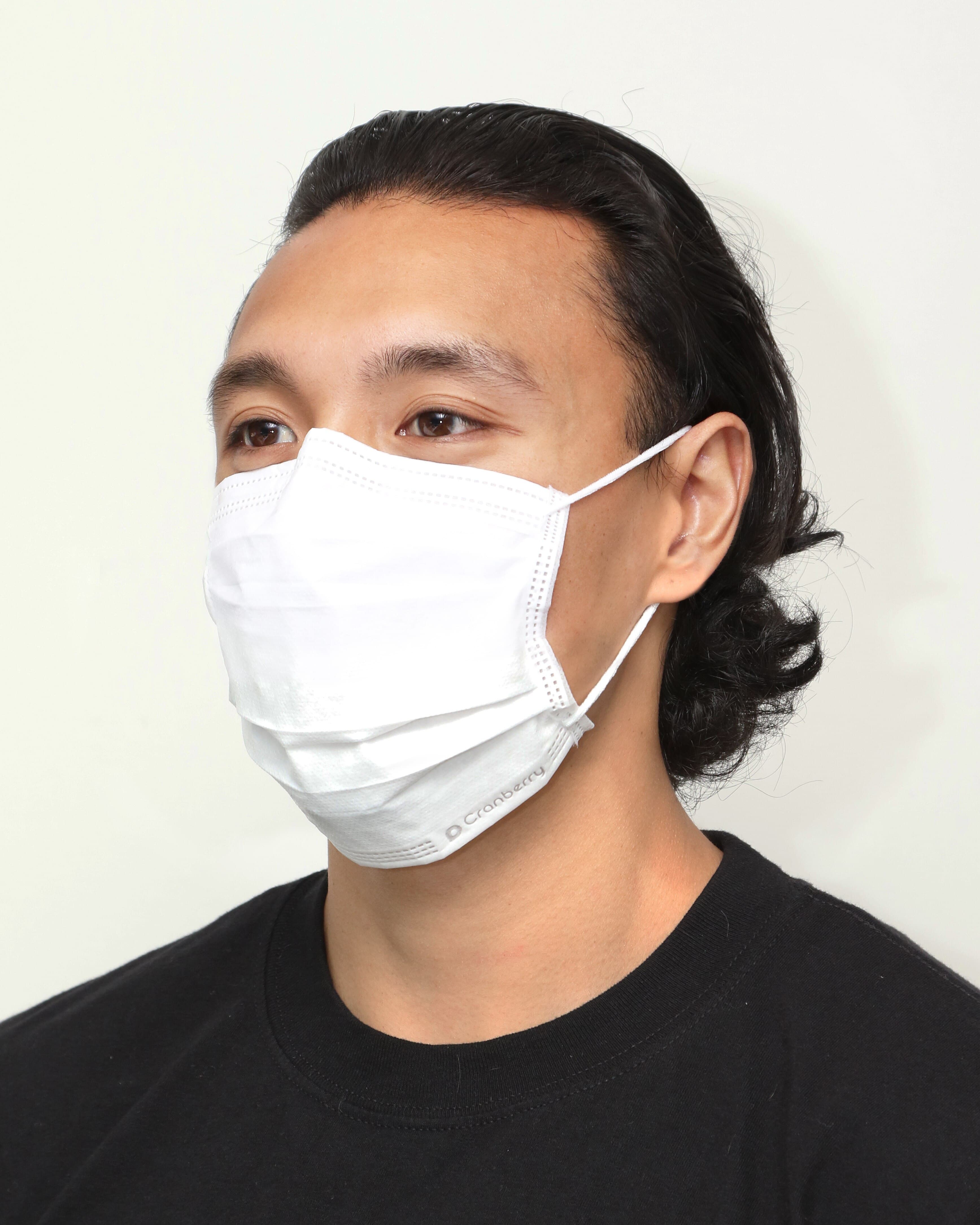 Cranberry S3+ Procedure Face Mask, ASTM Level 3, 3-Ply, Ear Loop, White, 50/Box, S3160W thumbnail 14