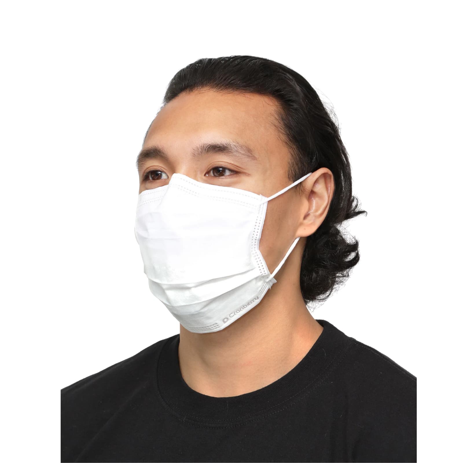 Cranberry S3+ Procedure Face Mask, ASTM Level 3, 3-Ply, Ear Loop, White, 50/Box, S3160W thumbnail 16