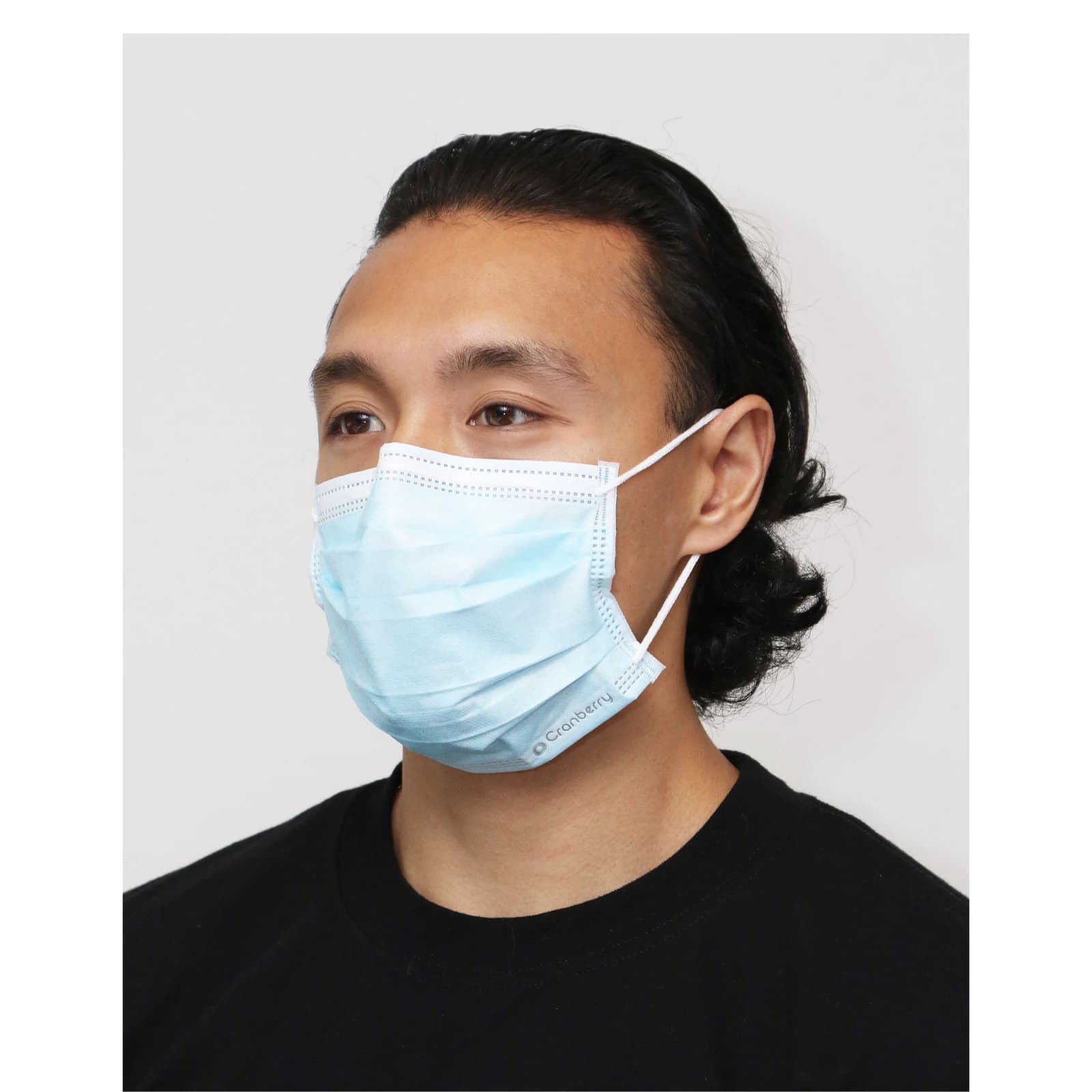 Cranberry S3+ ASTM Level 3 Earloop Procedure Face Mask, Blue, 50/Box, S3160B thumbnail 18