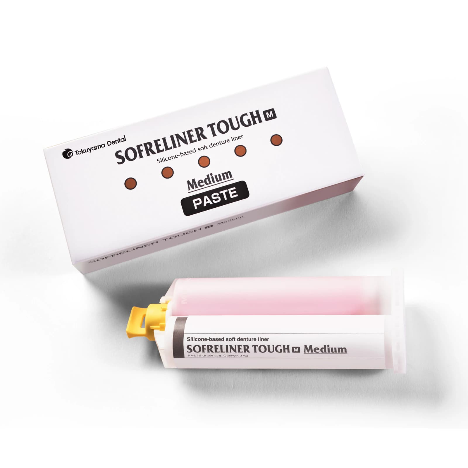Sofreliner Tough M (Medium) Paste Cartridge Refill, 54 g, 1/Pk, 23356 thumbnail 16