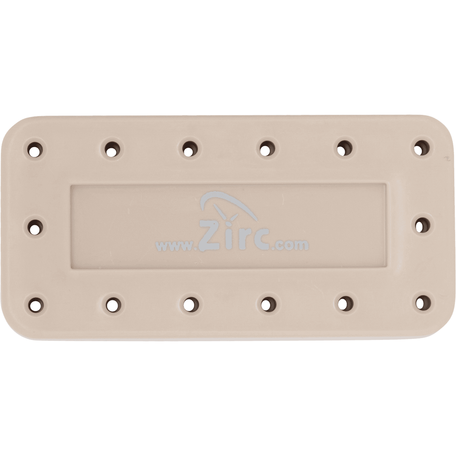 Zirc 14-Hole Magnetic Bur Block, Beige, 50Z403G, 1/Pk thumbnail 3