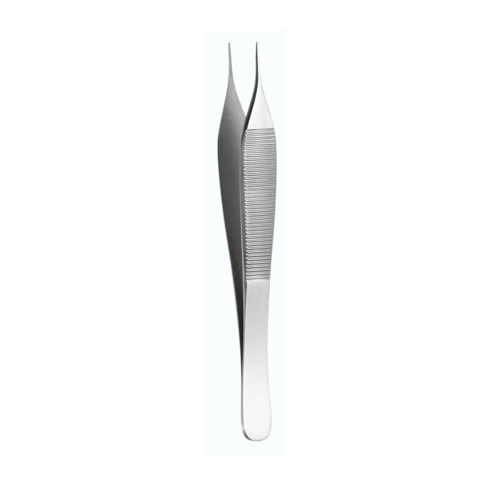 Adson Tissue Forceps, 1x2 Teeth, 6", German Stainless Steel, Each thumbnail 2