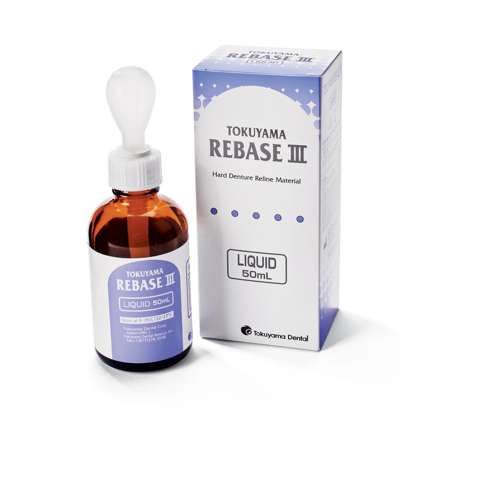 Tokuyama Rebase III Denture Reline Liquid, 50 mL Bottle, Refill, 20662 thumbnail 12