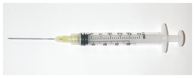 Luer Lock Syringe/Needle, 3cc, 20 Gauge, 400/Case - Luer Lock Syringe/Needle 3cc 20ga 400/Cs - Image 1