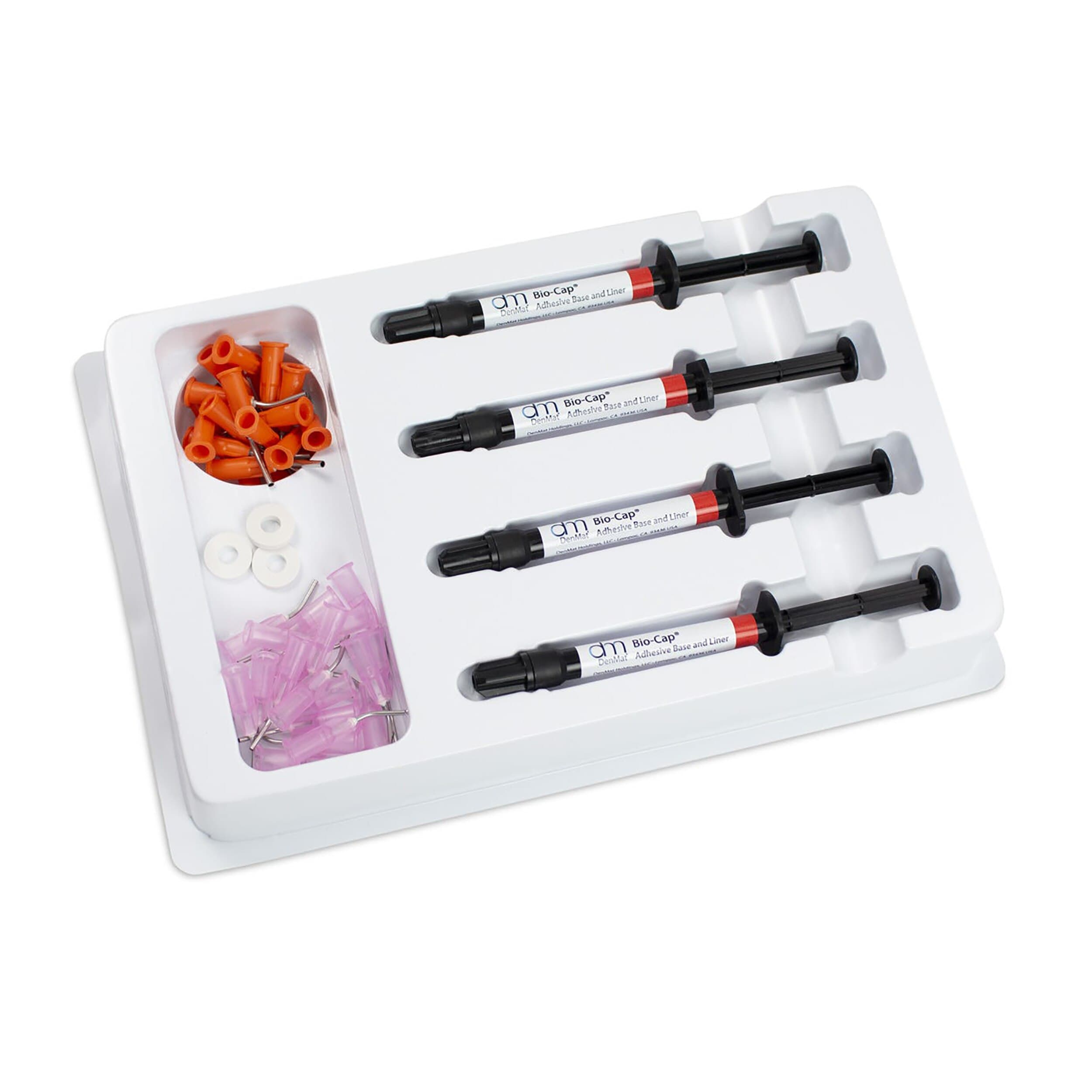 DenMat Bio-Cap Self-Adhesive Base and Liner Syringe Kit, 4 x 1 mL Syringes with 40 Tips, 030451110 thumbnail 12