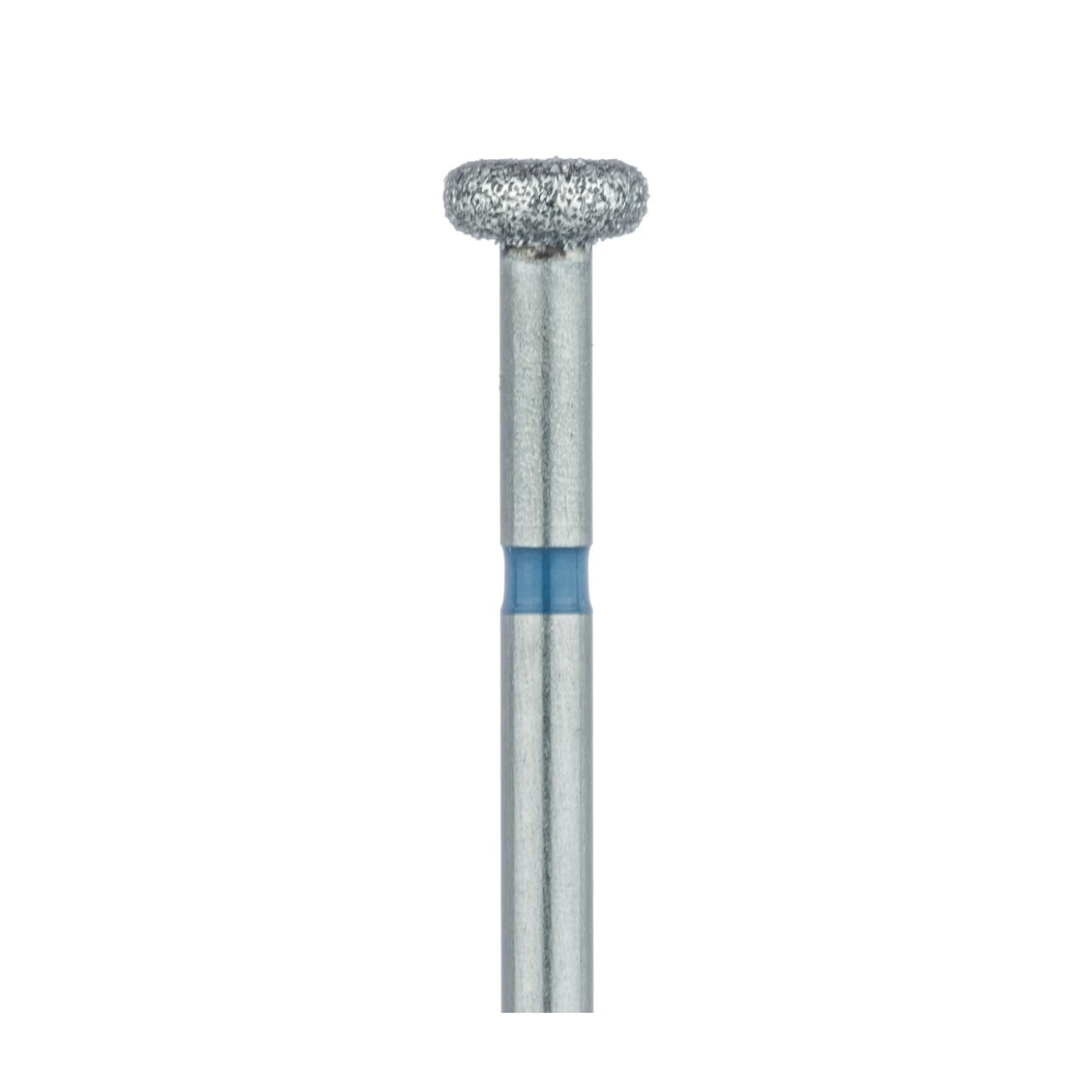Meisinger 909-035-FG Diamond Bur, Wheel/Donut Shape, Medium Grit, Blue Ring, Friction Grip, 3.5 mm Head Diameter, 1.3 mm Head Length, 5/Pkg thumbnail 3