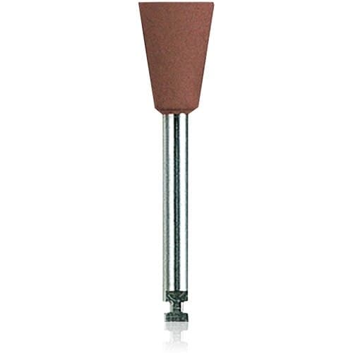 NTI Silicone Polisher, Brown, Inverted Cone, RA (Right Angle) Shank, Size 065, 10/Pack, P0035-065 thumbnail 3