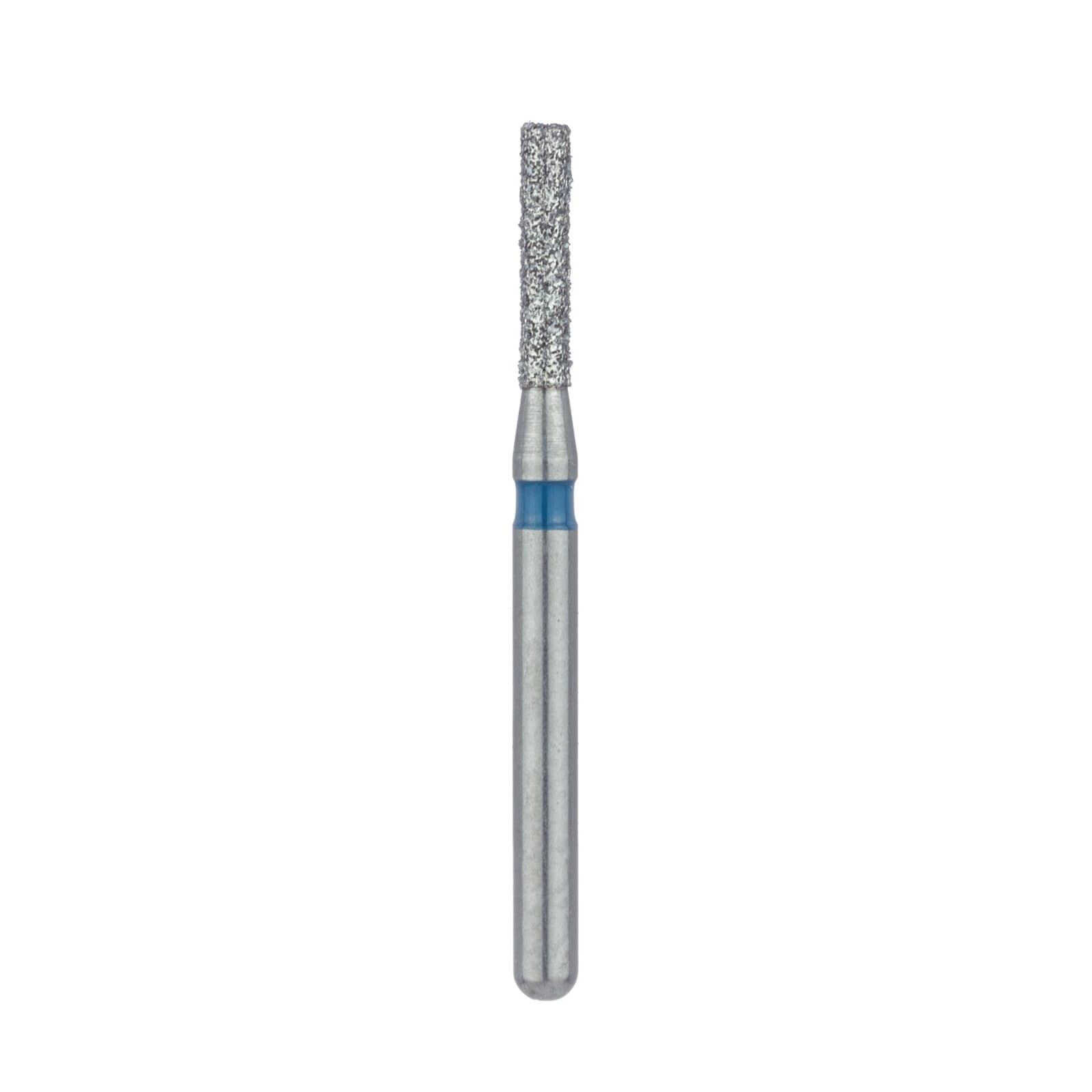 Meisinger 837F-012-FG Fine Diamond Bur, Long Cylinder, Friction Grip, 1.2 mm Head Diameter, 6.0 mm Head Length, Red Ring, 5/Pk thumbnail 3