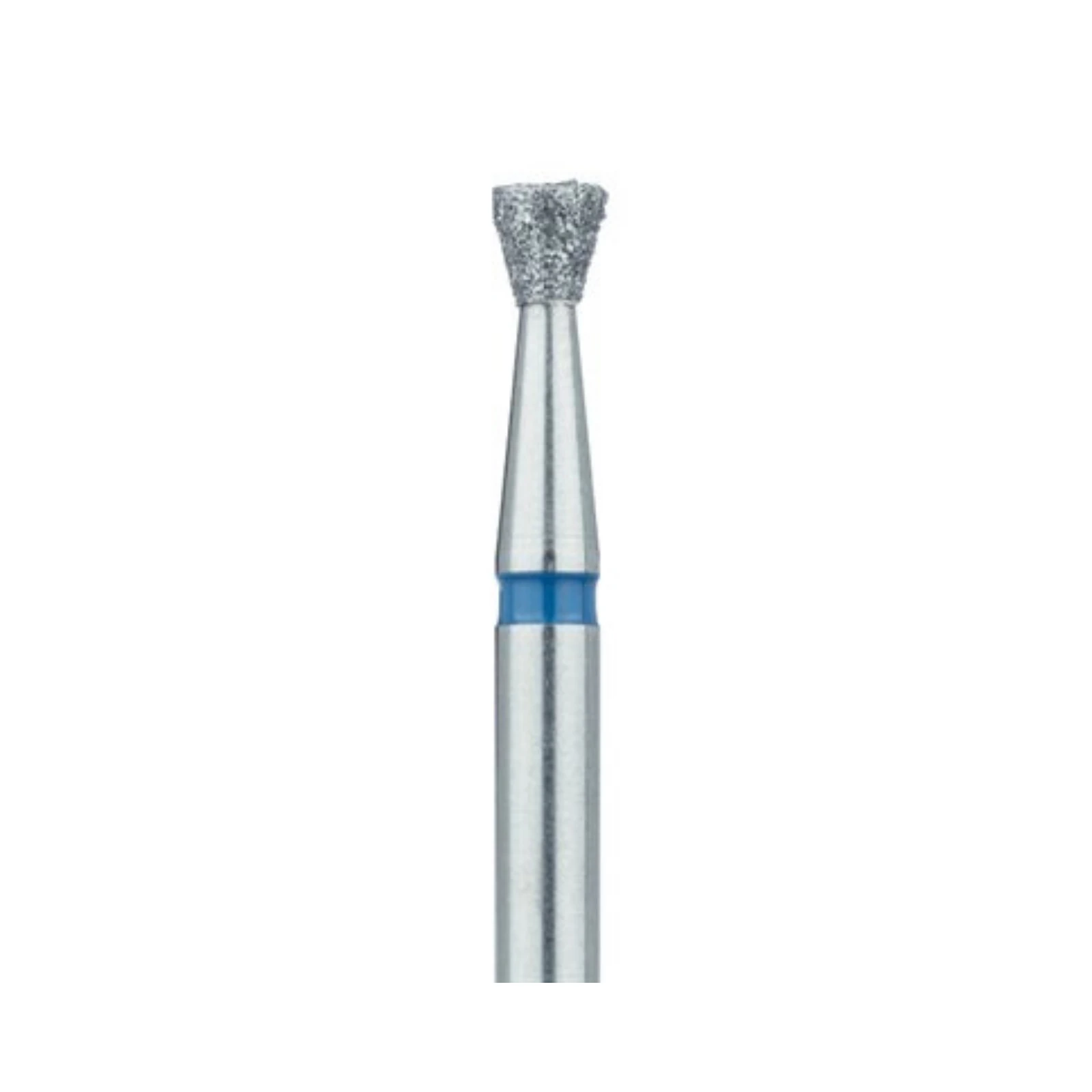 Meisinger 805-027-HP Diamond Bur, Inverted Cone, Medium Grit, 2.7 mm Diameter, Handpiece (HP), 5/Pack - Diamond Instruments – HP, Medium, Inverted Cone - Size #805-027-HP, 2.7 mm Diameter - Image 1