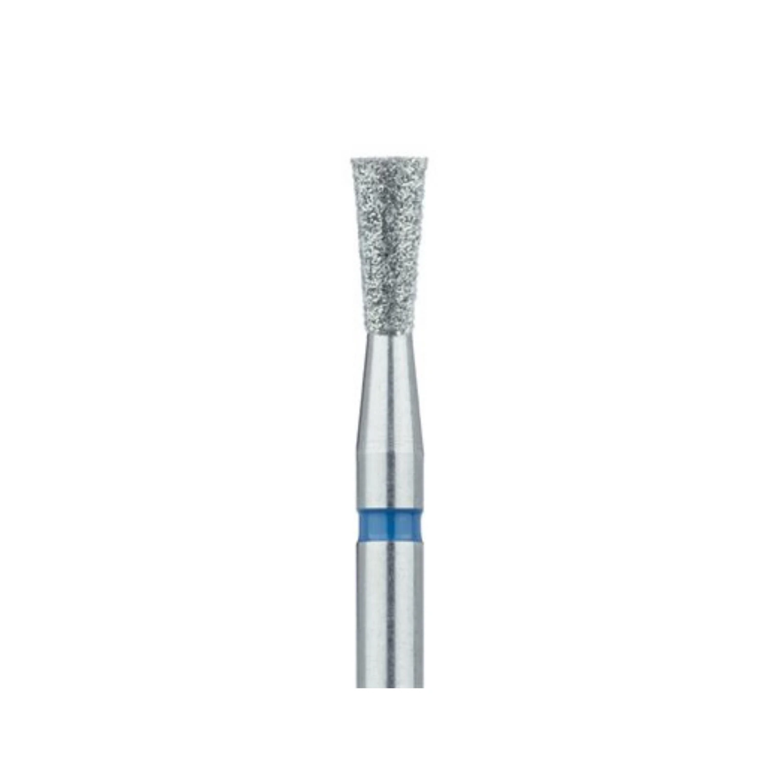 Meisinger 807-025-HP Diamond Bur, Inverted Cone, Medium Grit, 2.5 mm Diameter, Long, HP Shank, 5/Pack - Diamond Instruments – HP, Medium, Inverted Cone - Size #807-025-HP, 2.5 mm Diameter - Image 1