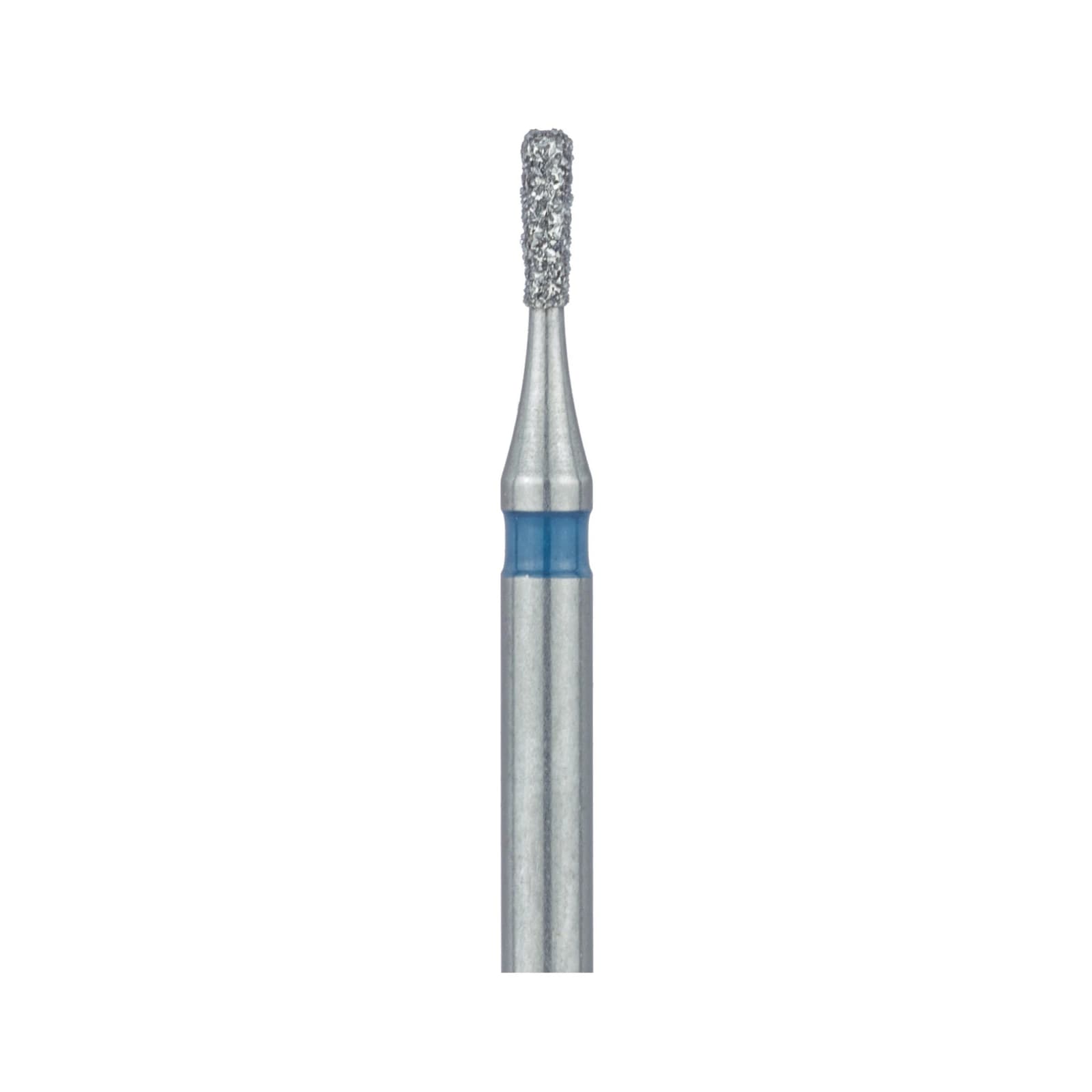 Meisinger FG Diamond Bur, Pear Shape, Medium Grit, Blue Ring, 1.0 mm Head Diameter, 2.7 mm Head Length, Friction Grip, 5/Pkg, 808-010-FG thumbnail 3