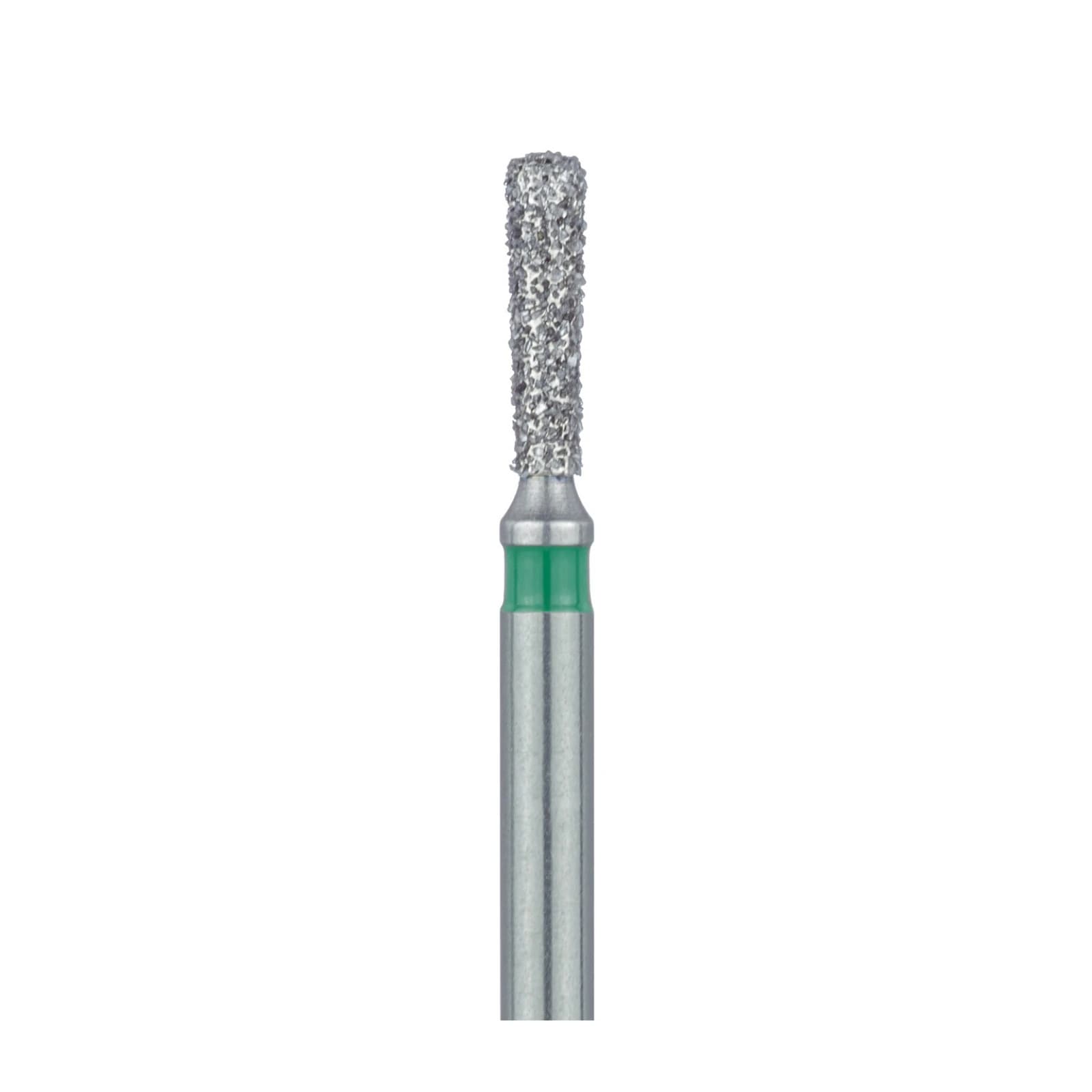 Meisinger 808LG-014 FG Coarse Diamond Bur, Long Pear, 1.4 mm, Green, Multi-Use, 5/Pack thumbnail 3