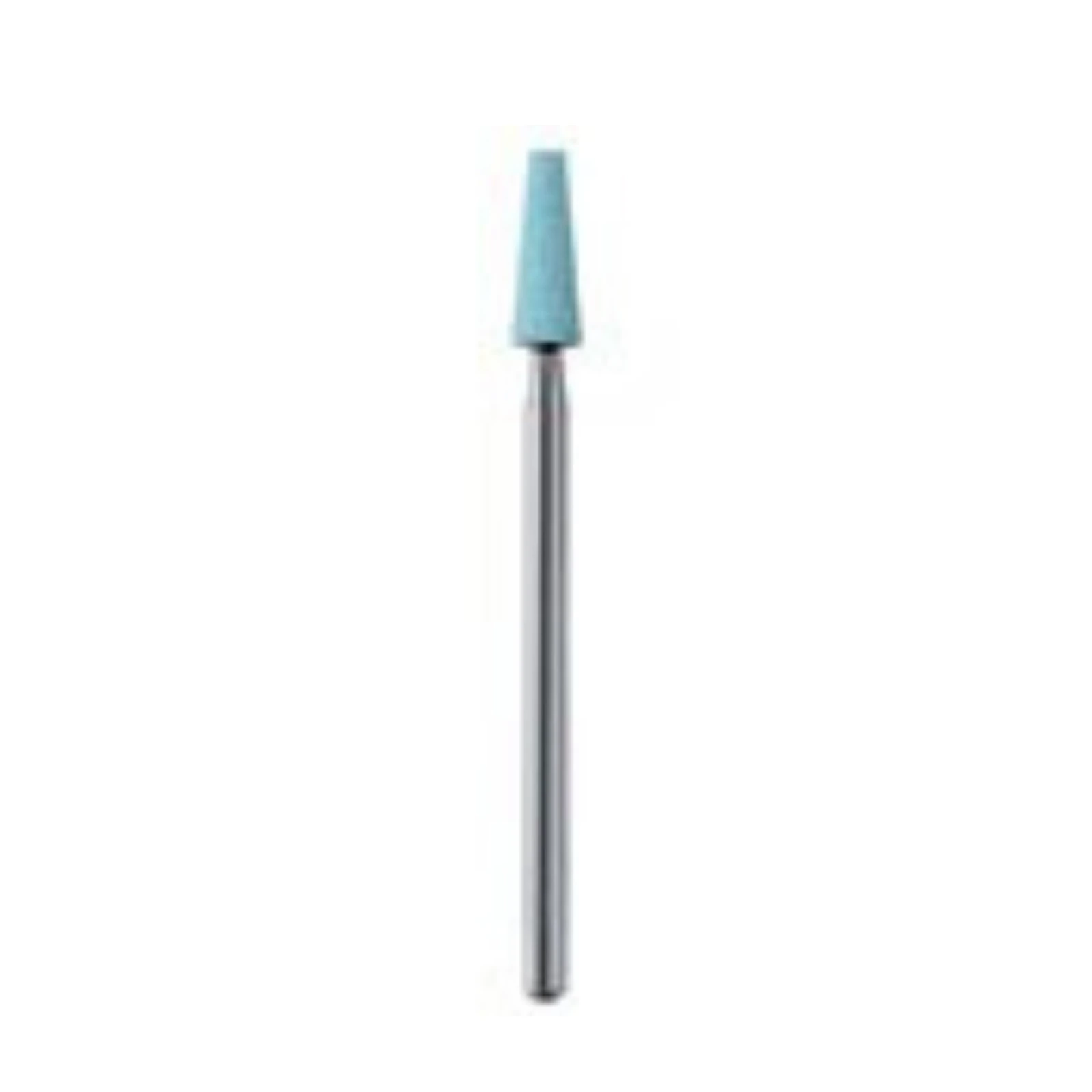NTI All Ceramic Supermax Diamond Bur, Taper Flat End, Coarse Grit, Blue Ring, HP Shank, #G8002, 4.0 mm Diameter, 11.0 mm Head Length, 1/Pkg thumbnail 5