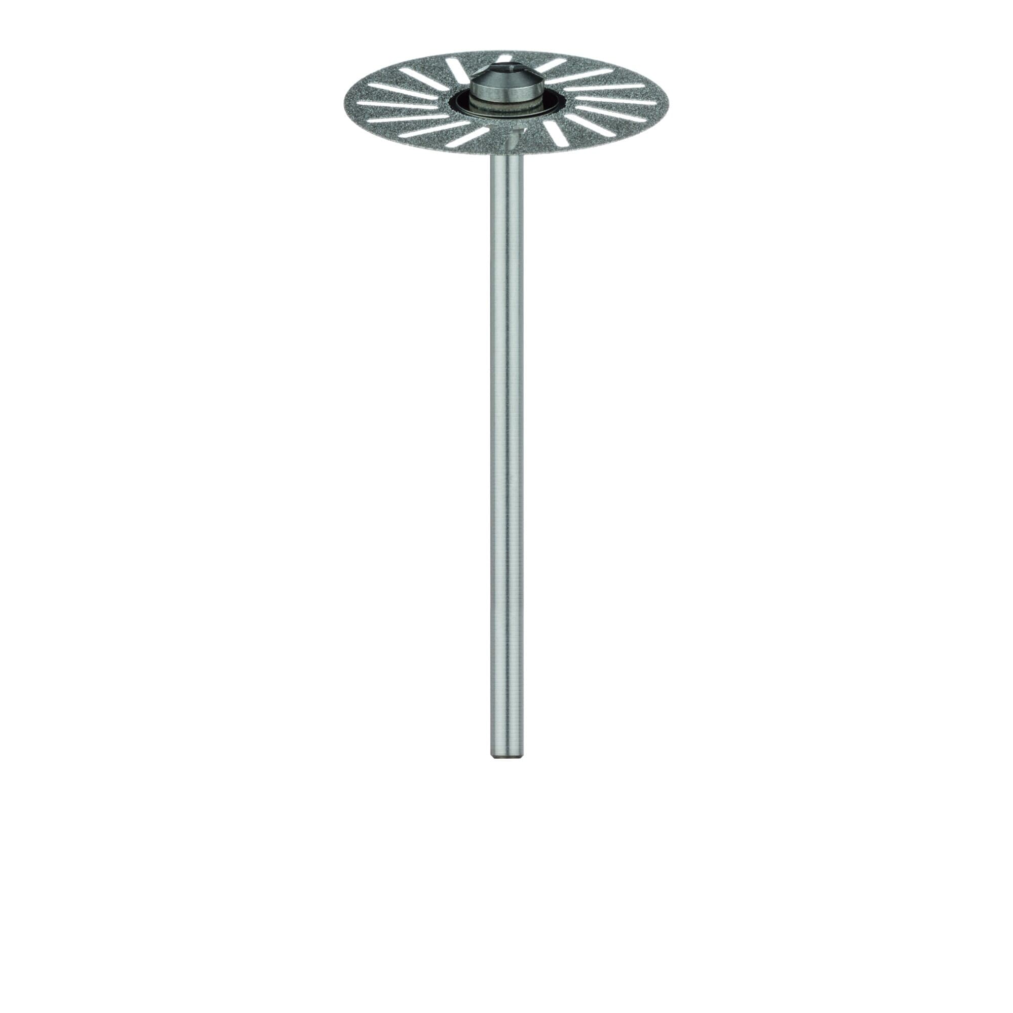 Meisinger Multi-Use Diamond Disc, 947DF-220-HP, 22 mm, Fine Grit, Double-Sided, Perforated, Super Flexible, Red Ring, Handpiece, 1/Pk thumbnail 3