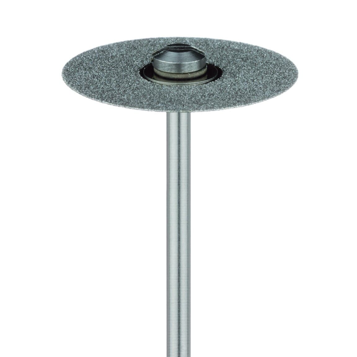 Meisinger 930D-220-HP Multi-Use Diamond Disc, Double Sided, Flexible, Medium Grit, Blue, 22 mm, 0.3 mm Thick, HP Shank, 1/Pk thumbnail 2