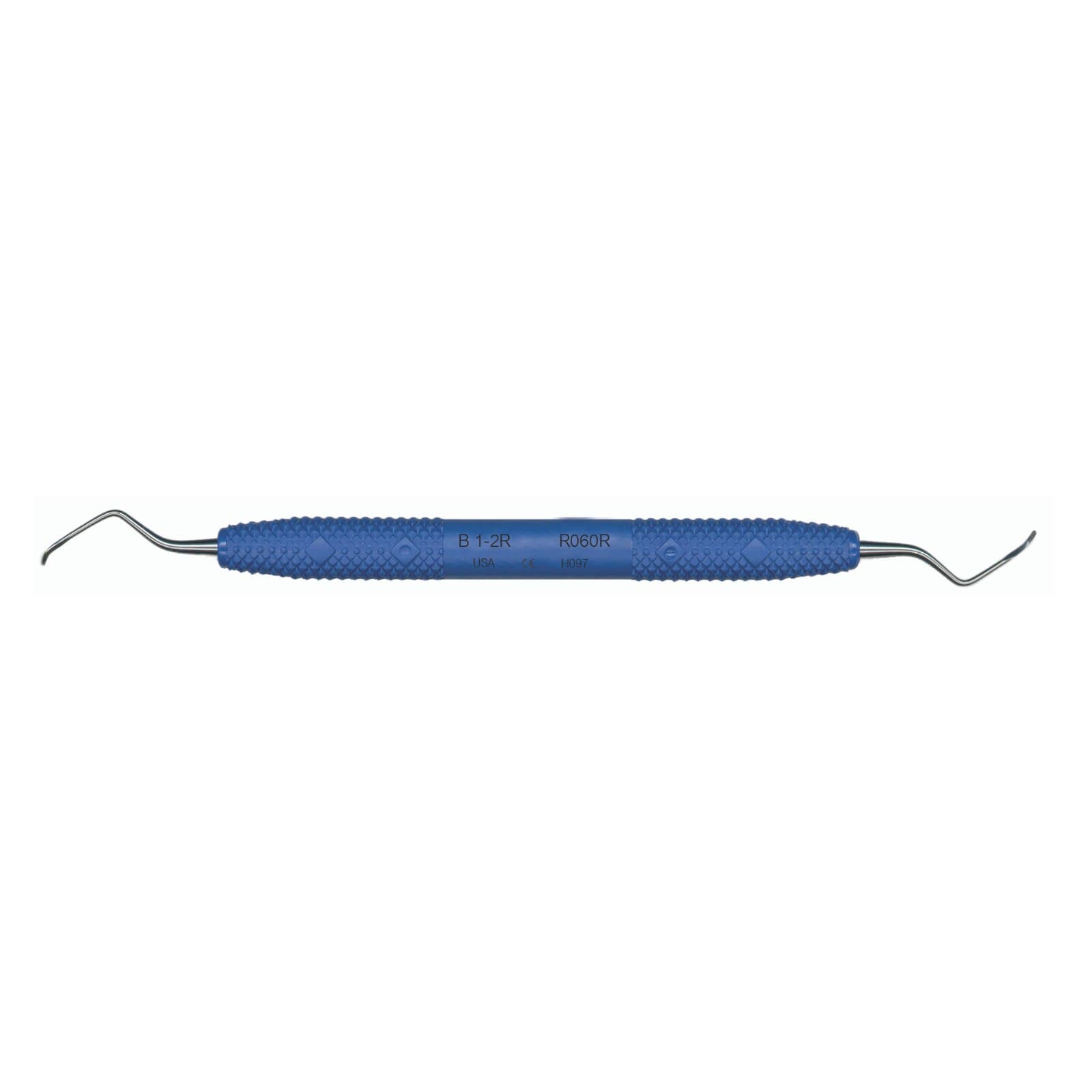 PDT Cruise Barnhart 1-2 Rigid Universal Curette, Nautical Blue, 6.5" (R060R) thumbnail 2