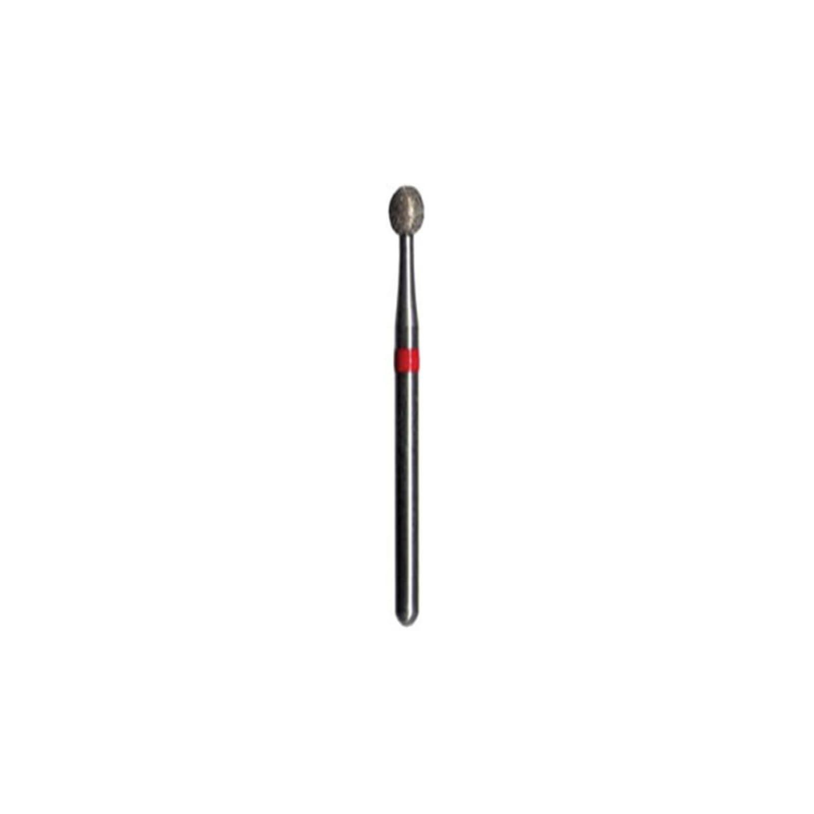 Midwest Multi-Use Diamond Bur FG #801-010M, Medium Grit, Round, 1.0 mm Diameter, 1.0 mm Length, Friction Grip, 5/Pkg thumbnail 2