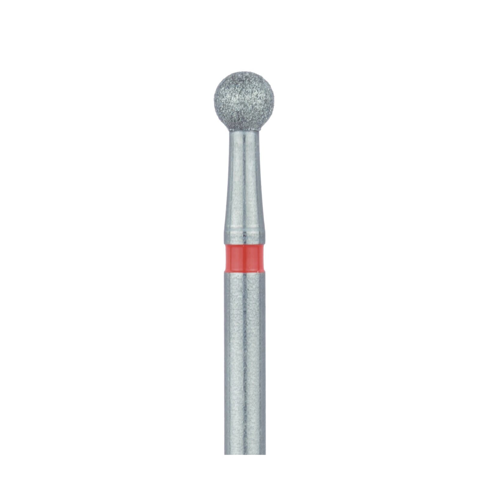 Midwest® Multi-Use Diamond Bur FG #801/023, Medium Grit, Round, Friction Grip, 2.3 mm Diameter, 2.3 mm Length, 5/Pkg thumbnail 2