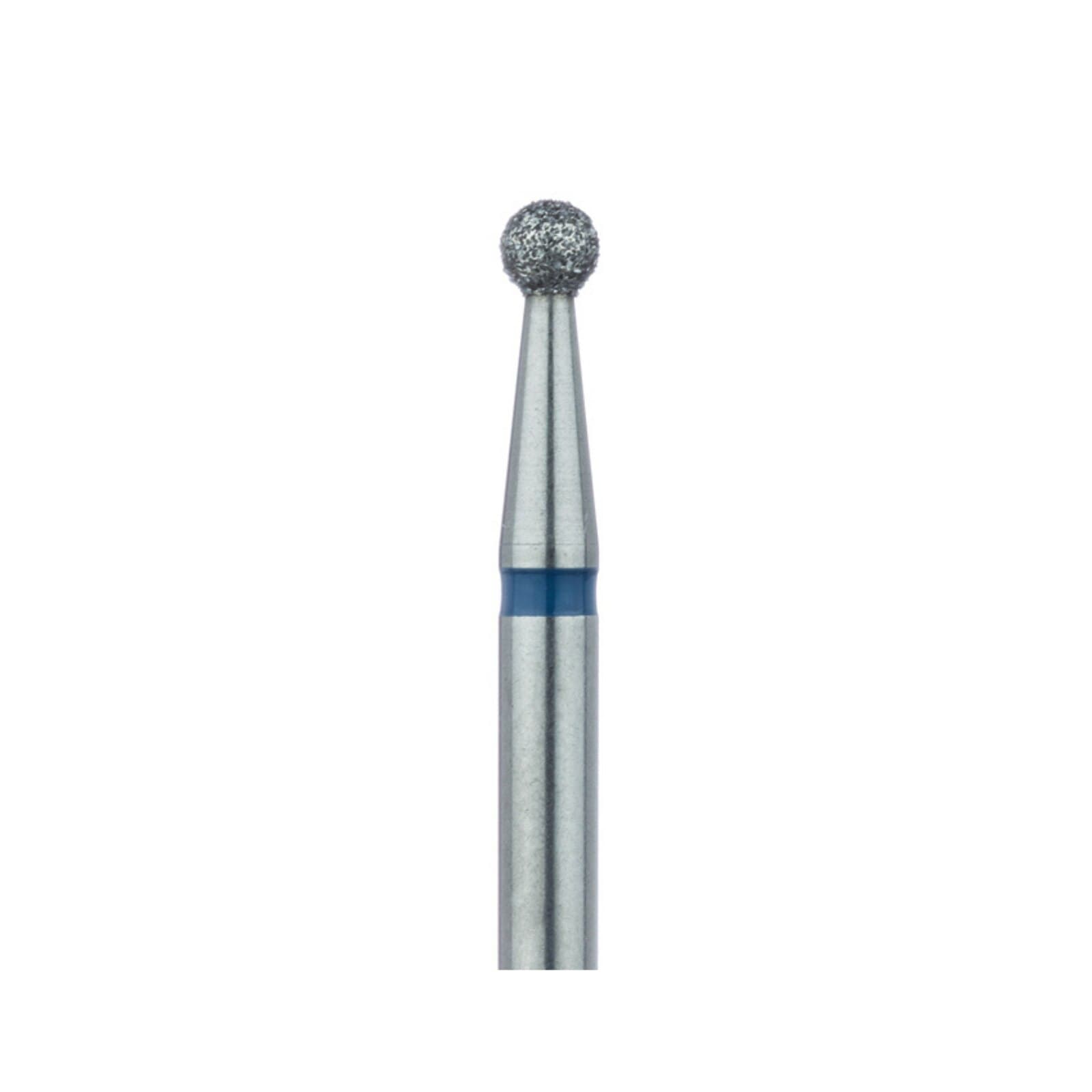 Meisinger 801-023-HP Diamond Bur, Round, Medium Grit, 2.3 mm, HP Shank, 5/Pk thumbnail 2