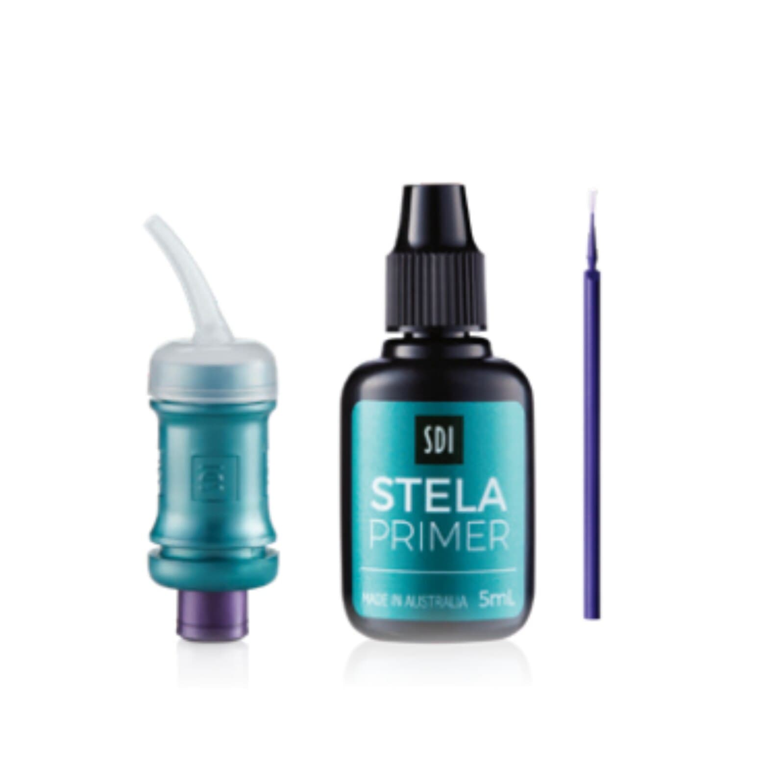 Stela Bulk Fill Flowable Self-Cure Restorative Capsule Intro Kit, Universal Shade, 10 Capsules, 1 Primer Bottle, 15 Applicators, 8640004 thumbnail 2